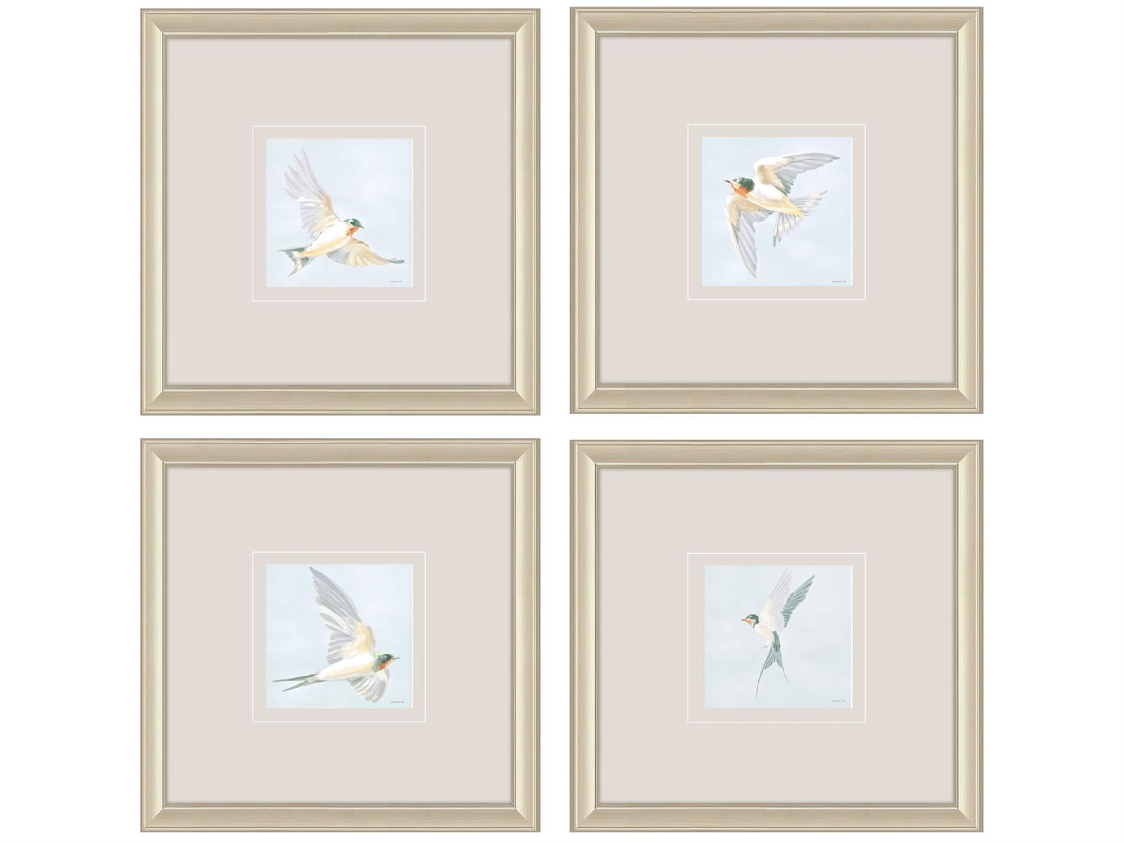 Animals Set of Four Paintings