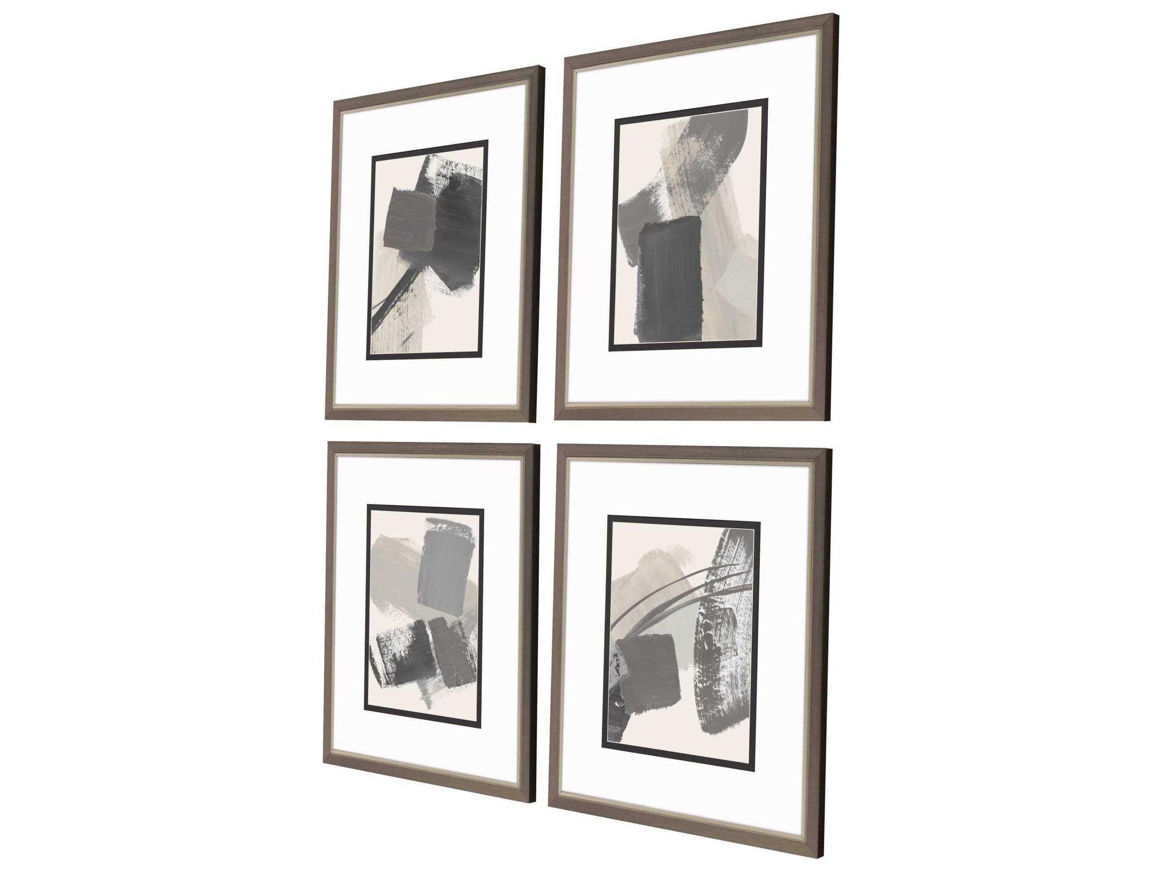 Paragon Abstract New Day Wall Art Set of 4