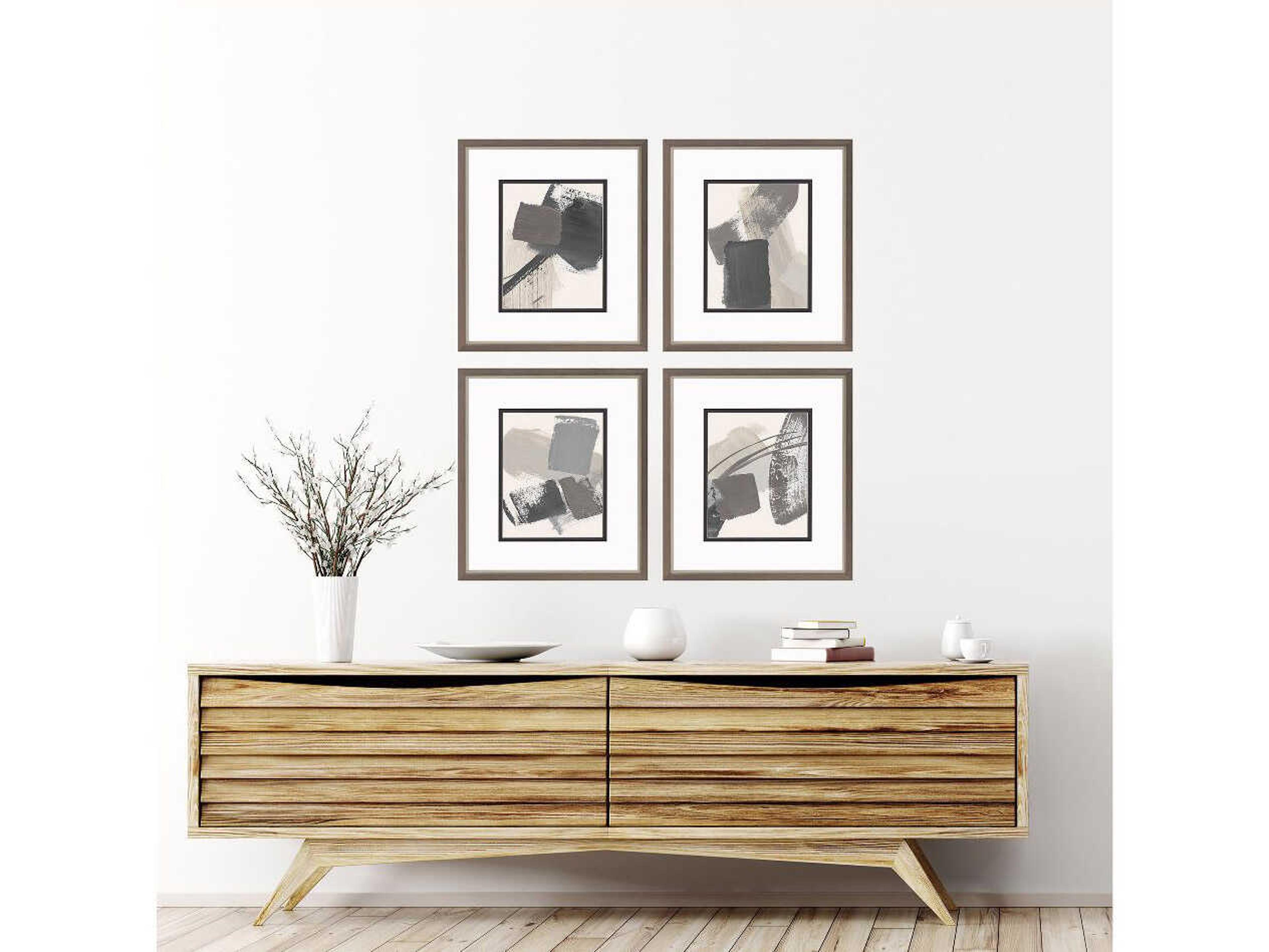 Paragon Abstract New Day Wall Art Set of 4