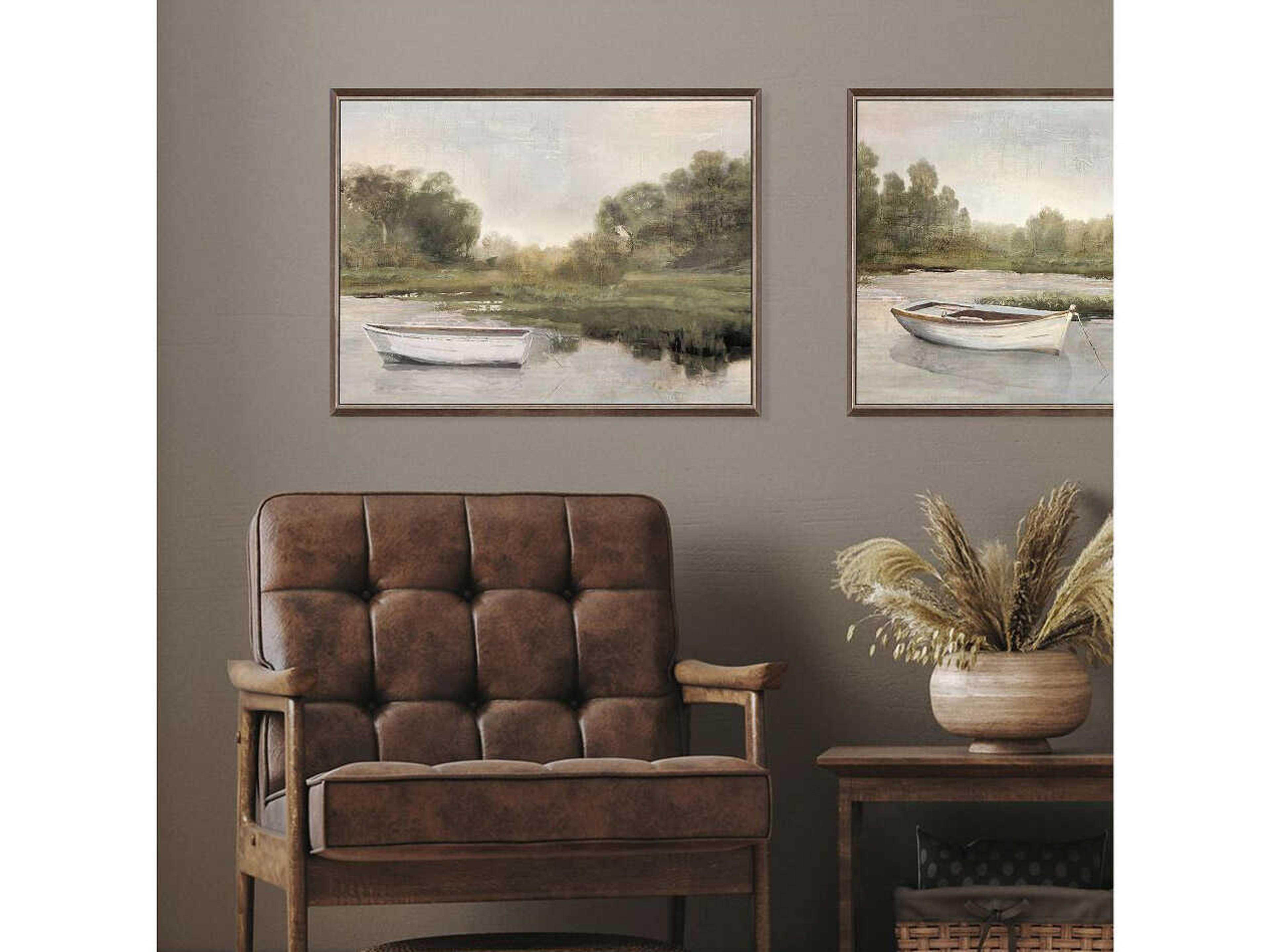 Paragon Waterside Gentle River Moor Wall Art