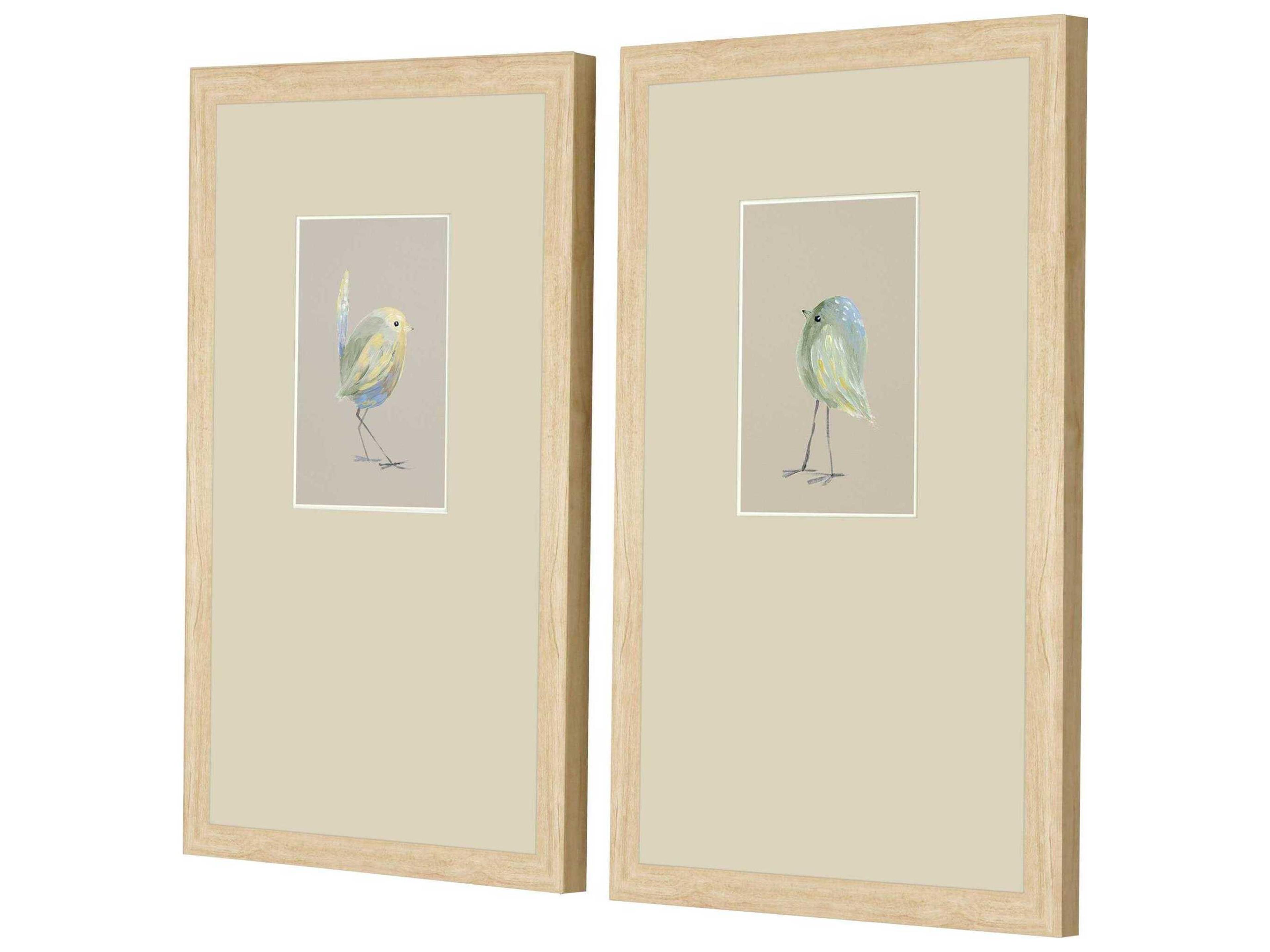 Paragon Animals Sweet Chickadee Wall Art Set of 2