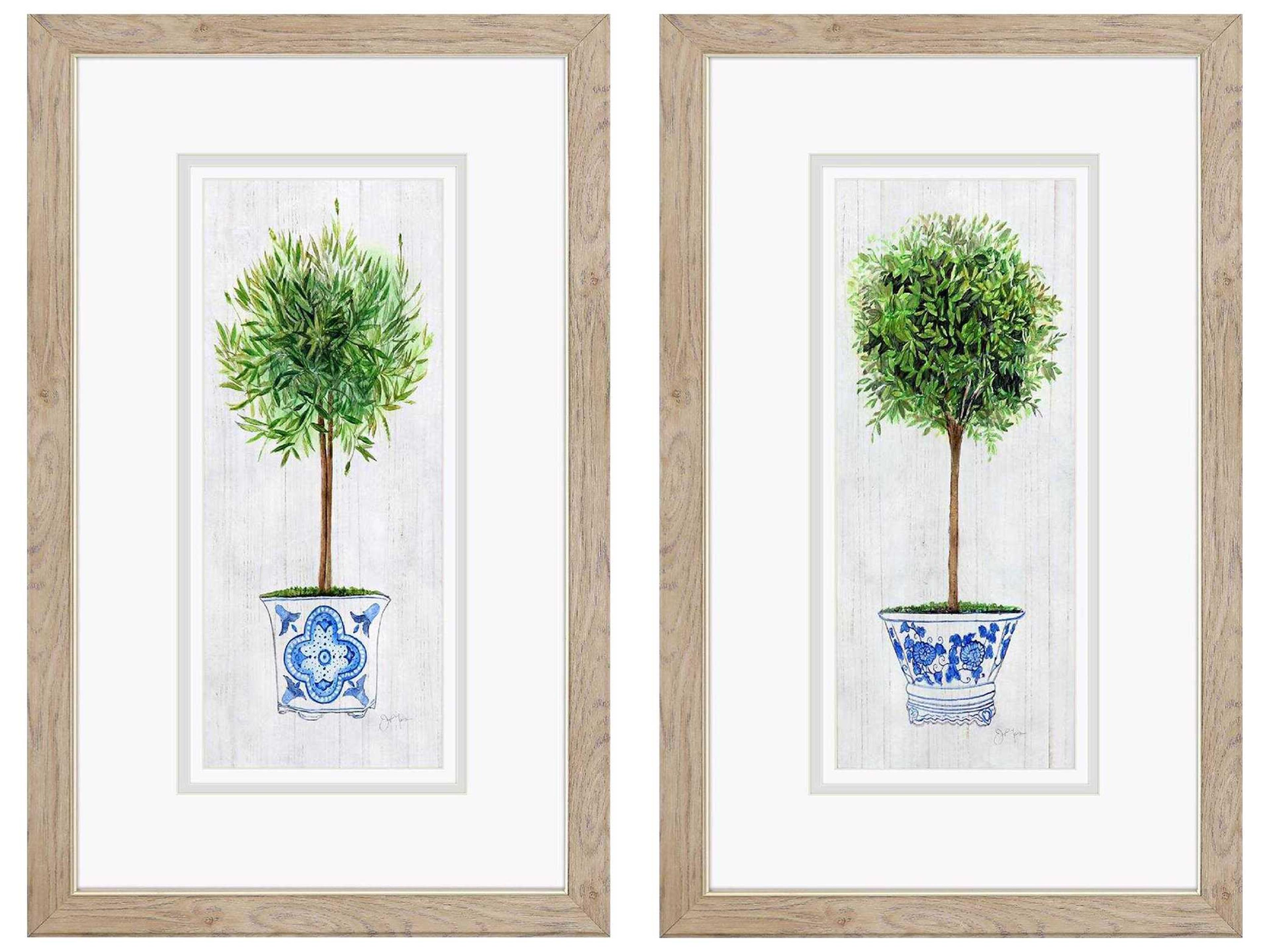 Florals Rosemary Thyme Wall Art Set of 2