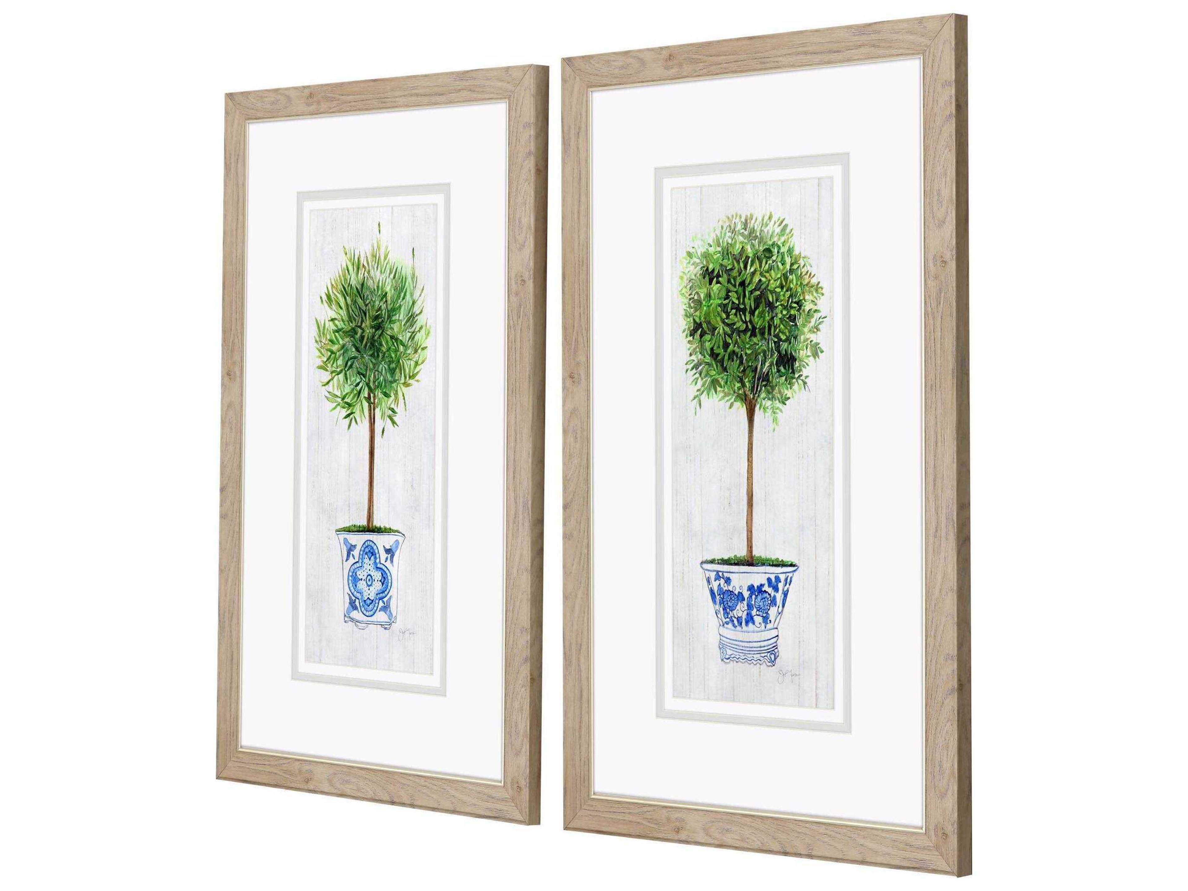 Paragon Florals Rosemary Thyme Wall Art Set of 2