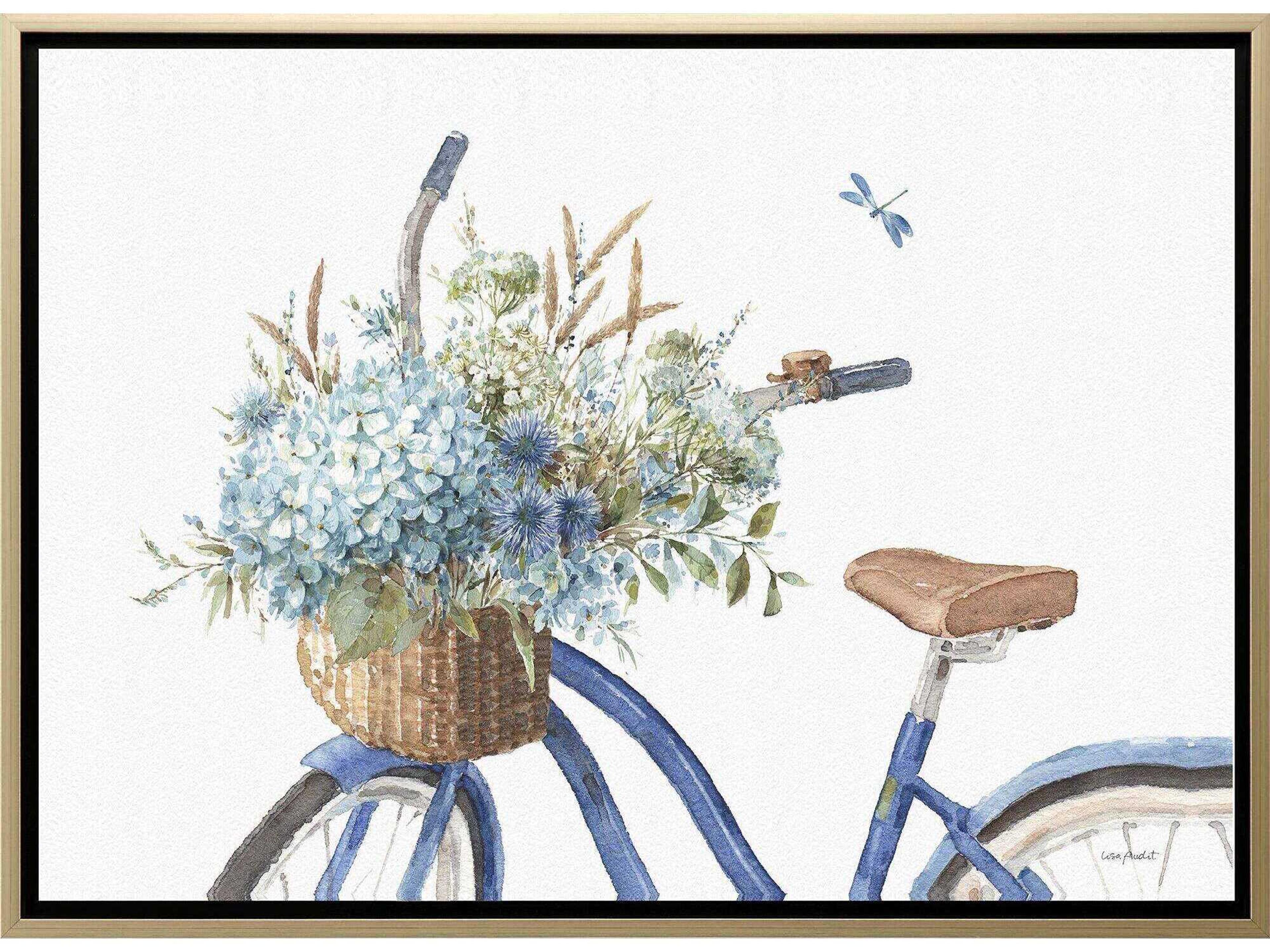 Paragon Farmhouse Bohemian Blue Canvas Wall Art