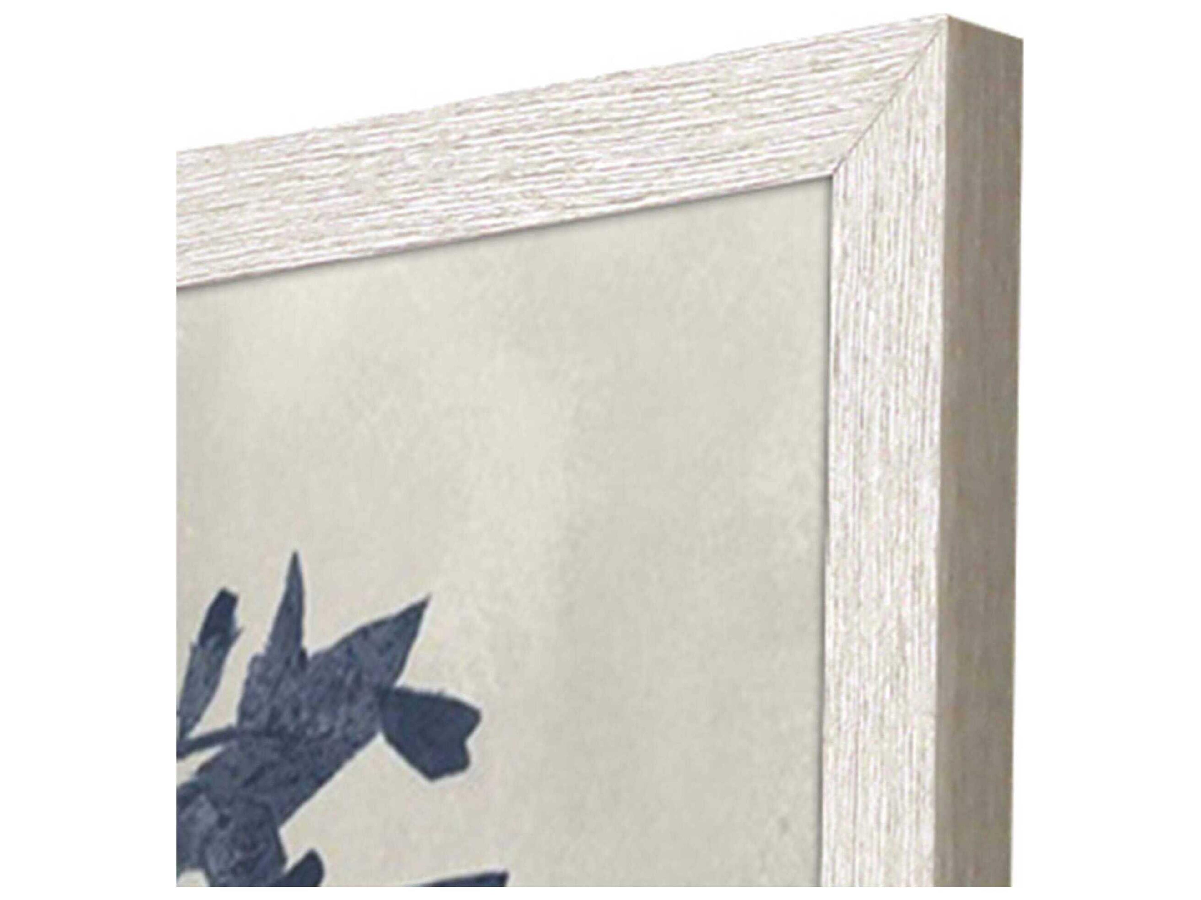 Paragon Florals Pressed Flower-II Wall Art Set of 4