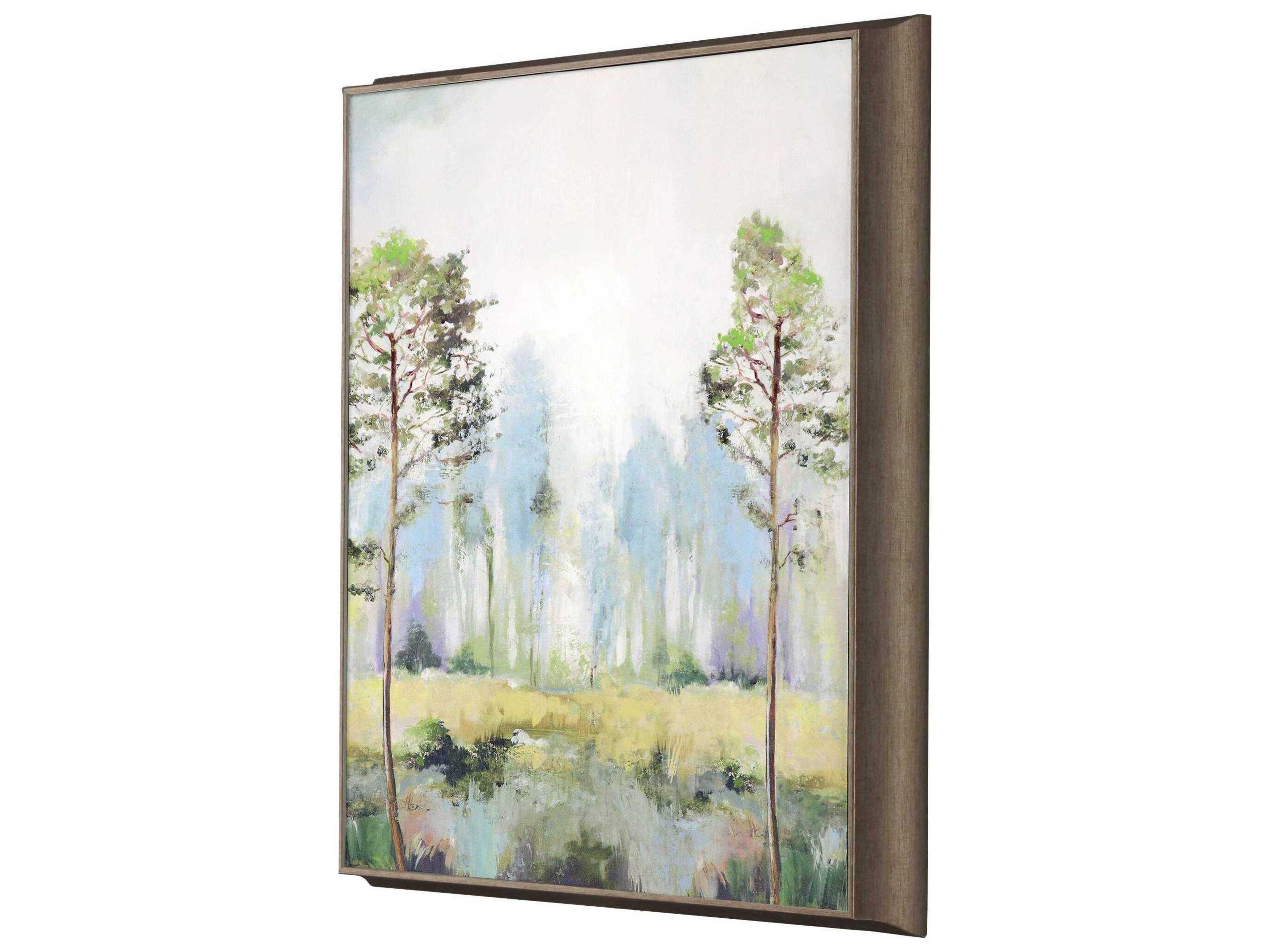 Paragon Landscapes Tall Green Trees-II Wall Art