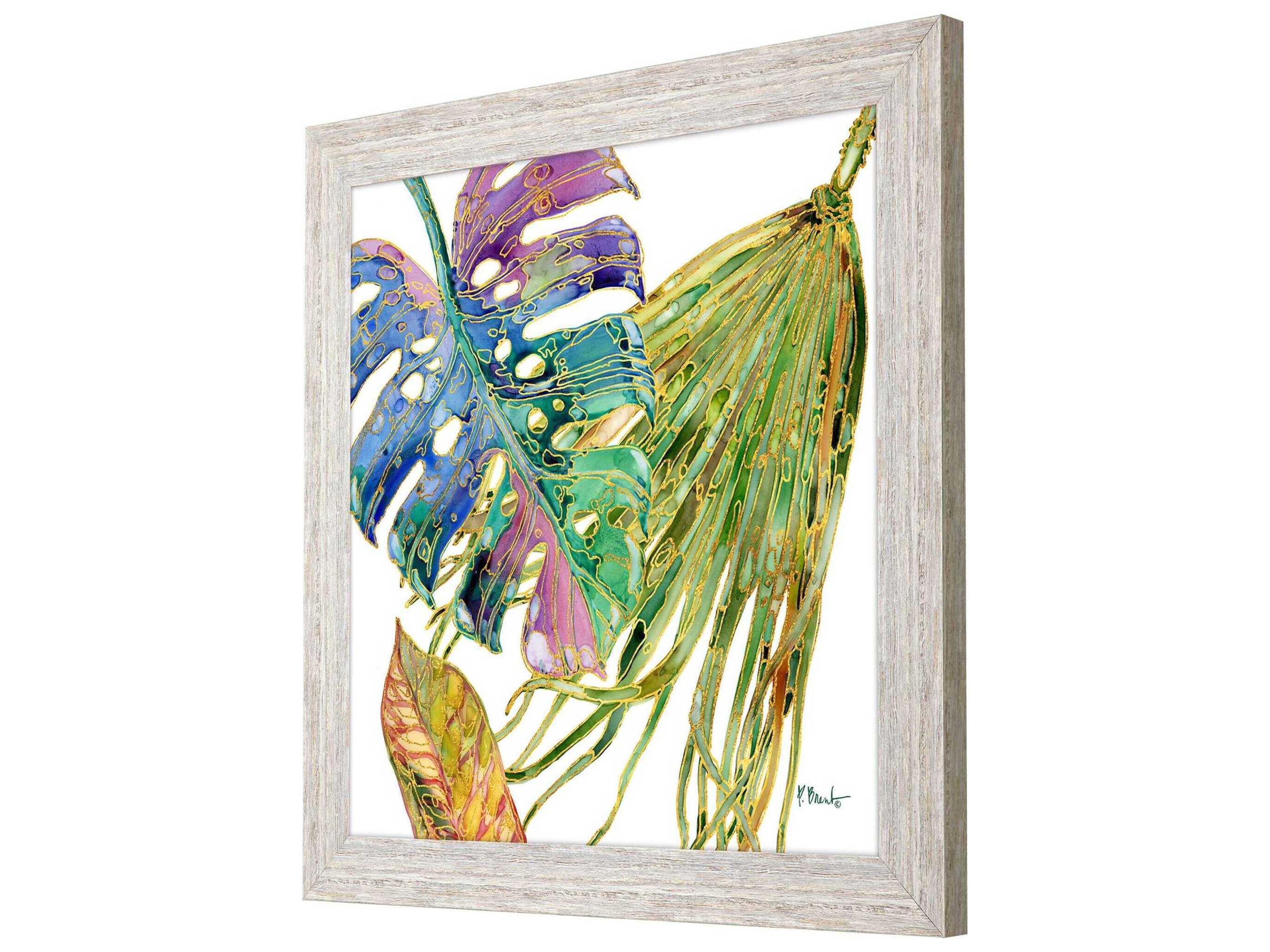 Paragon Waterside Spectrum Palm Fronds-II Wall Art