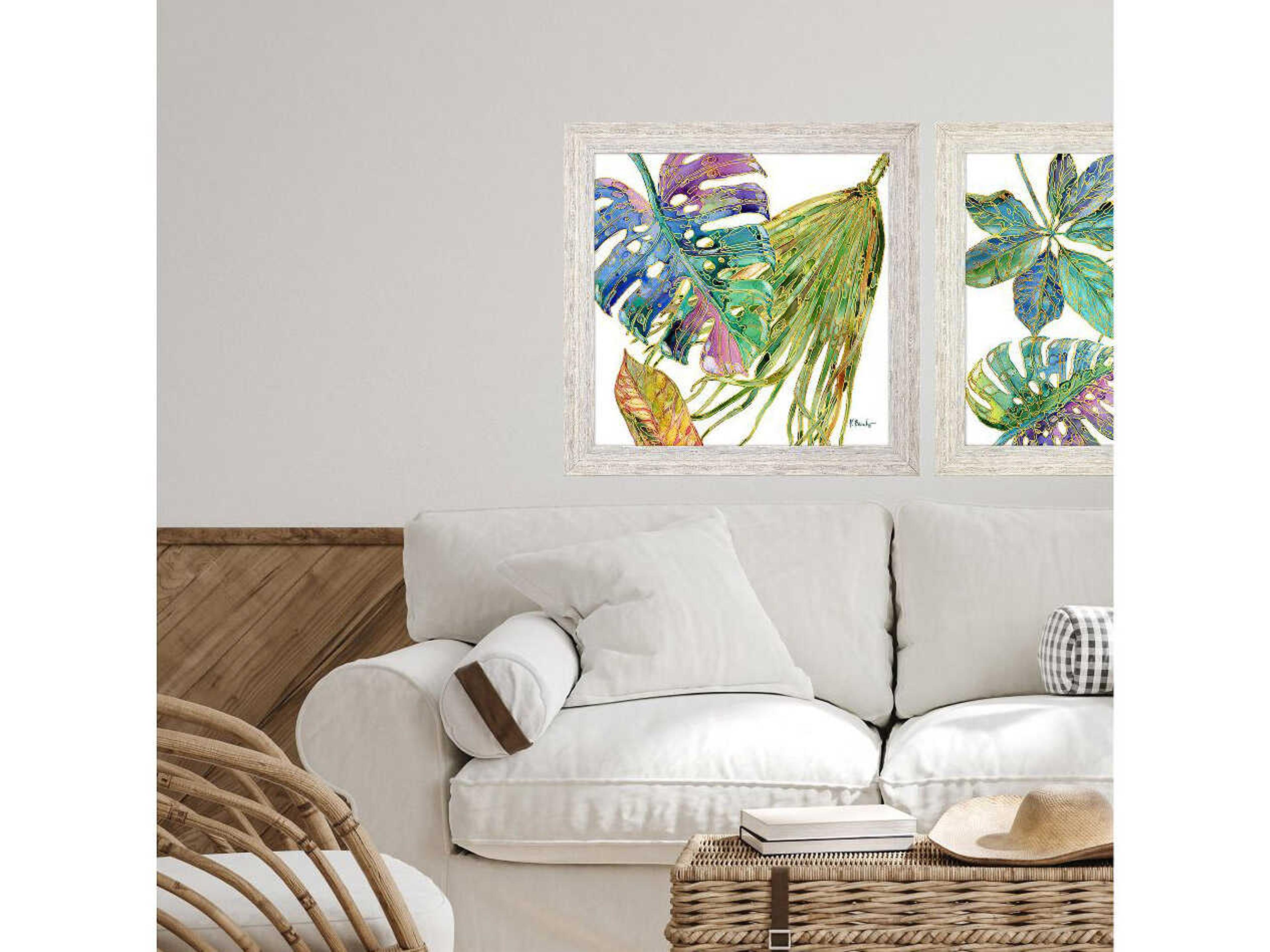 Paragon Waterside Spectrum Palm Fronds-II Wall Art