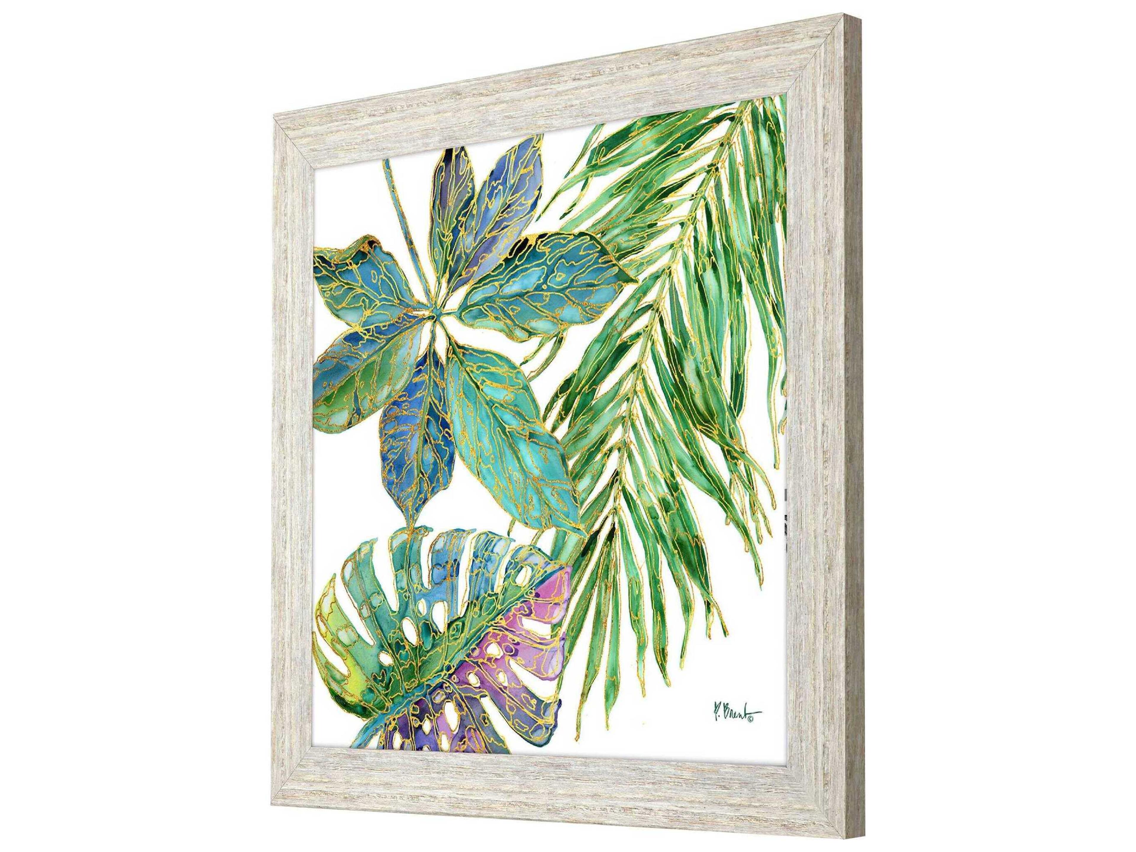 Paragon Waterside Spectrum Palm Fronds-IV Wall Art