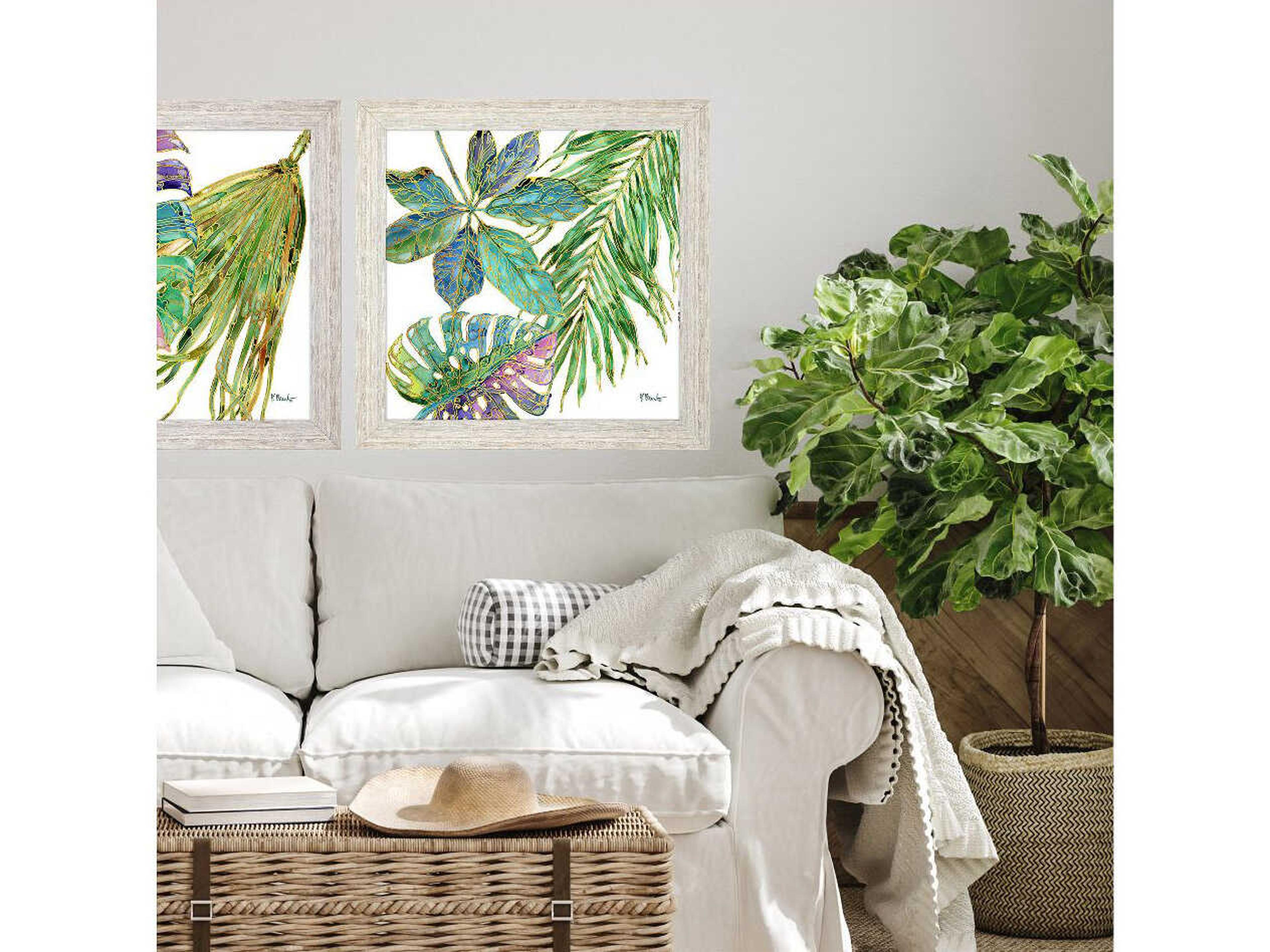 Paragon Waterside Spectrum Palm Fronds-IV Wall Art