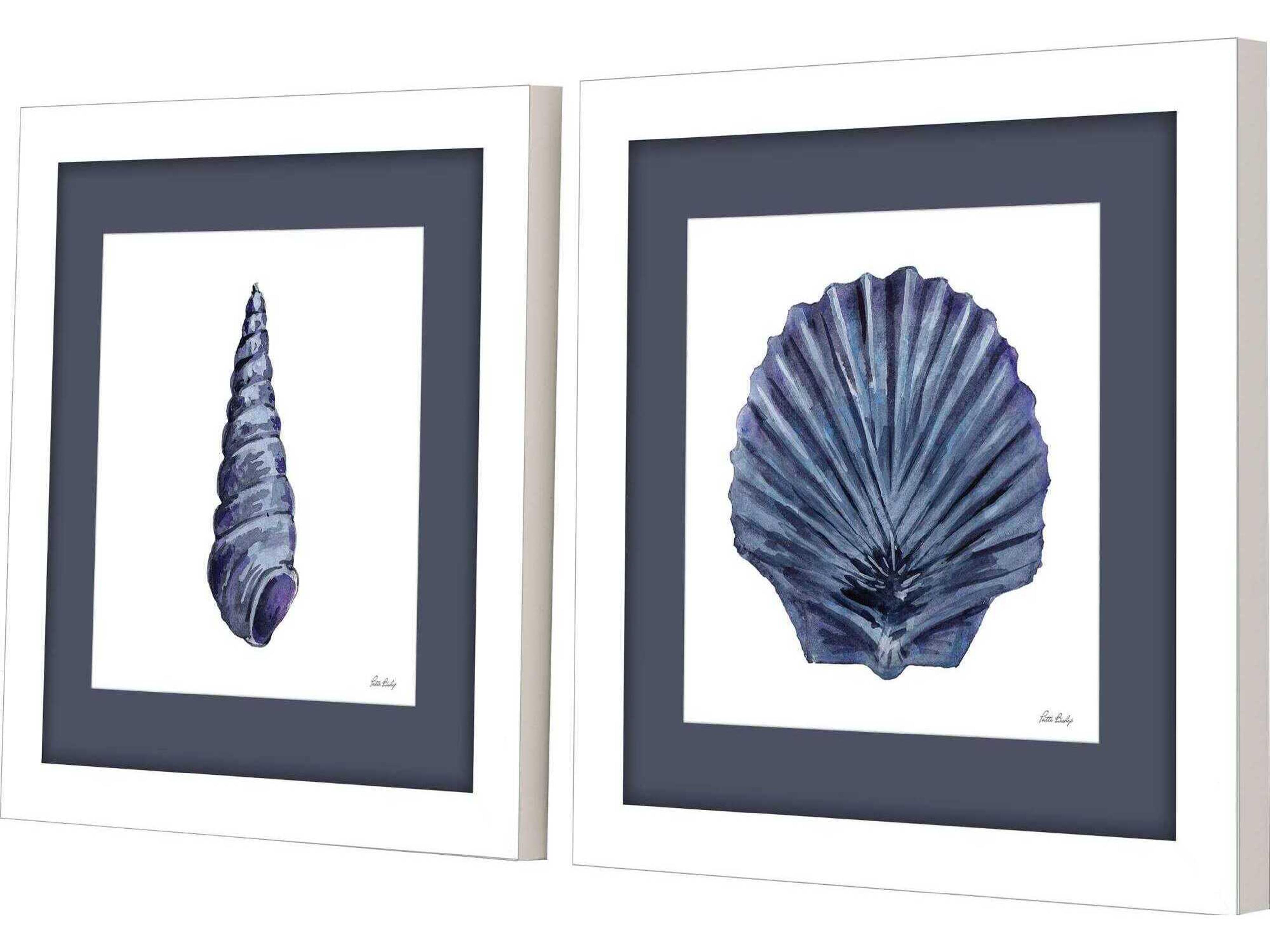Paragon Waterside In the Deep Blue Wall Art Set of 2