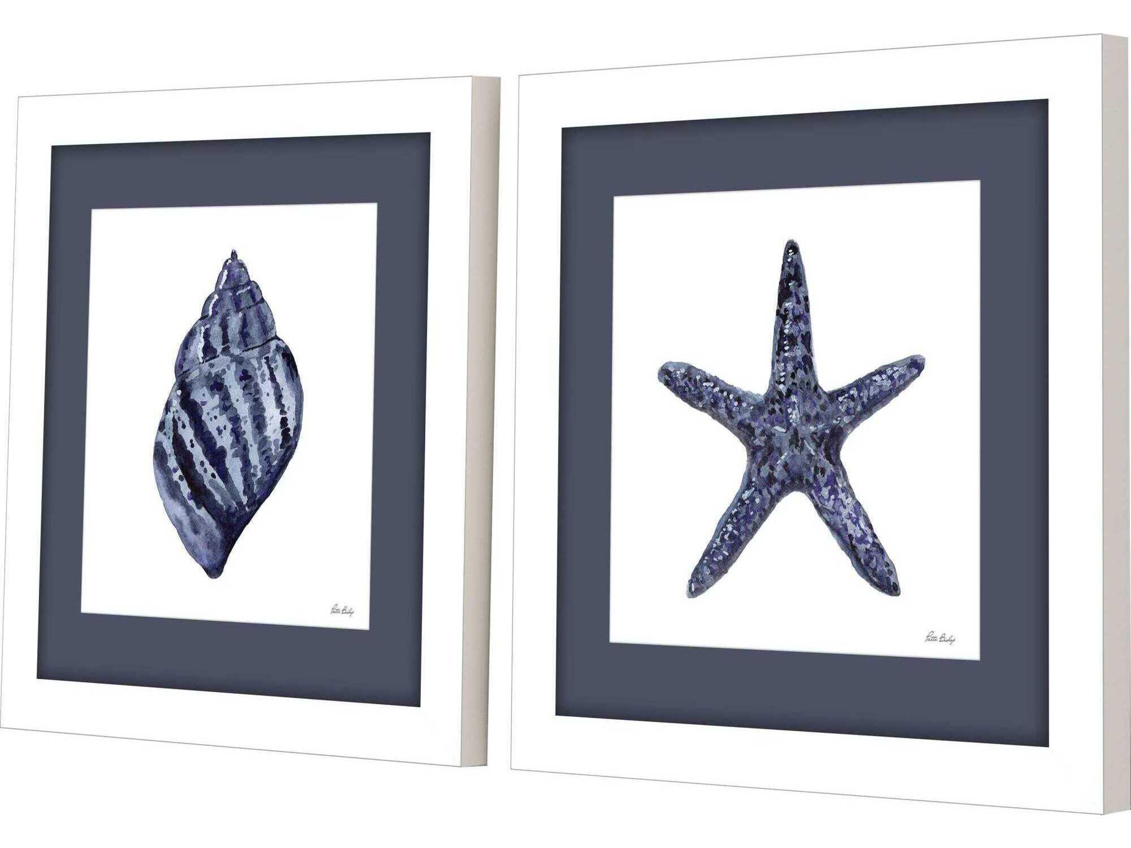 Paragon Waterside In the Blue Too Wall Art Set of 2