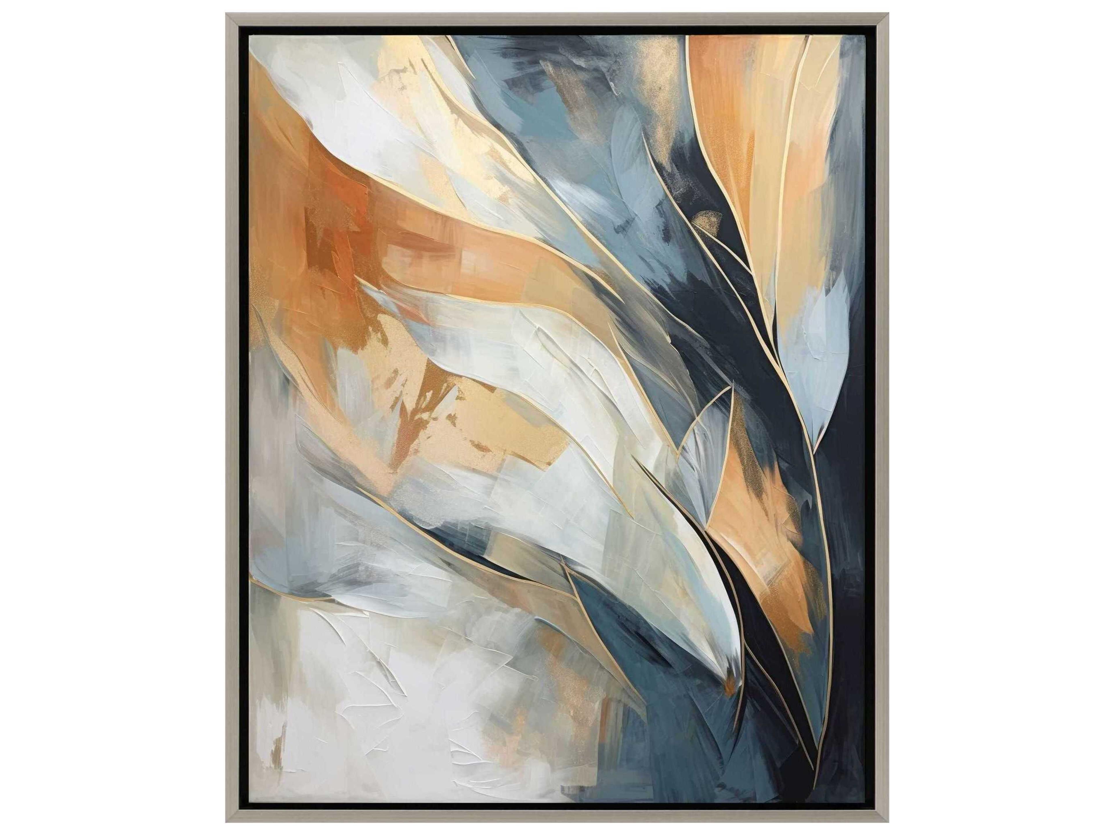 Abstract Rhythms of Flow-II Wall Art
