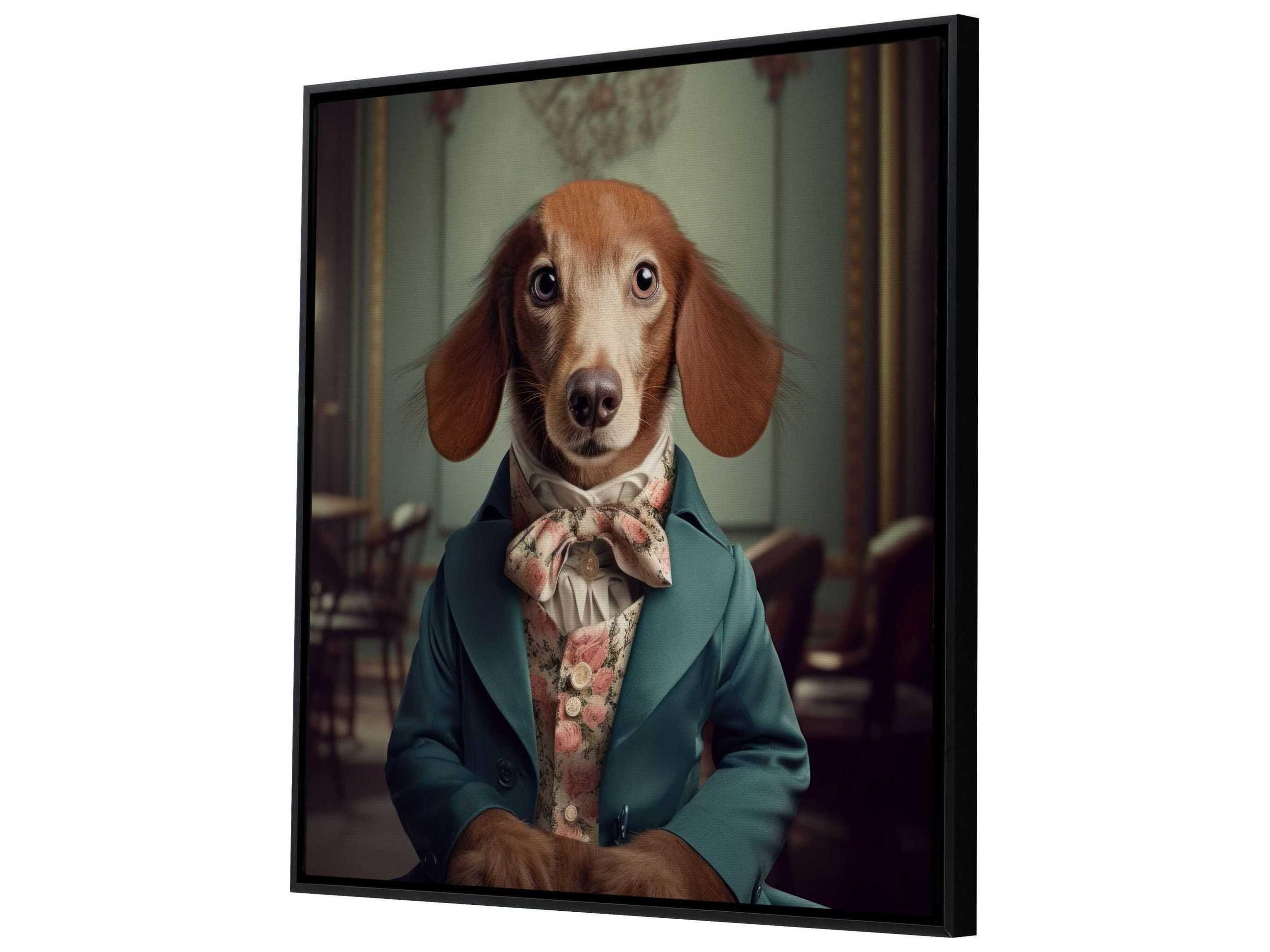 Paragon Animals Charming Dog Canvas Wall Art