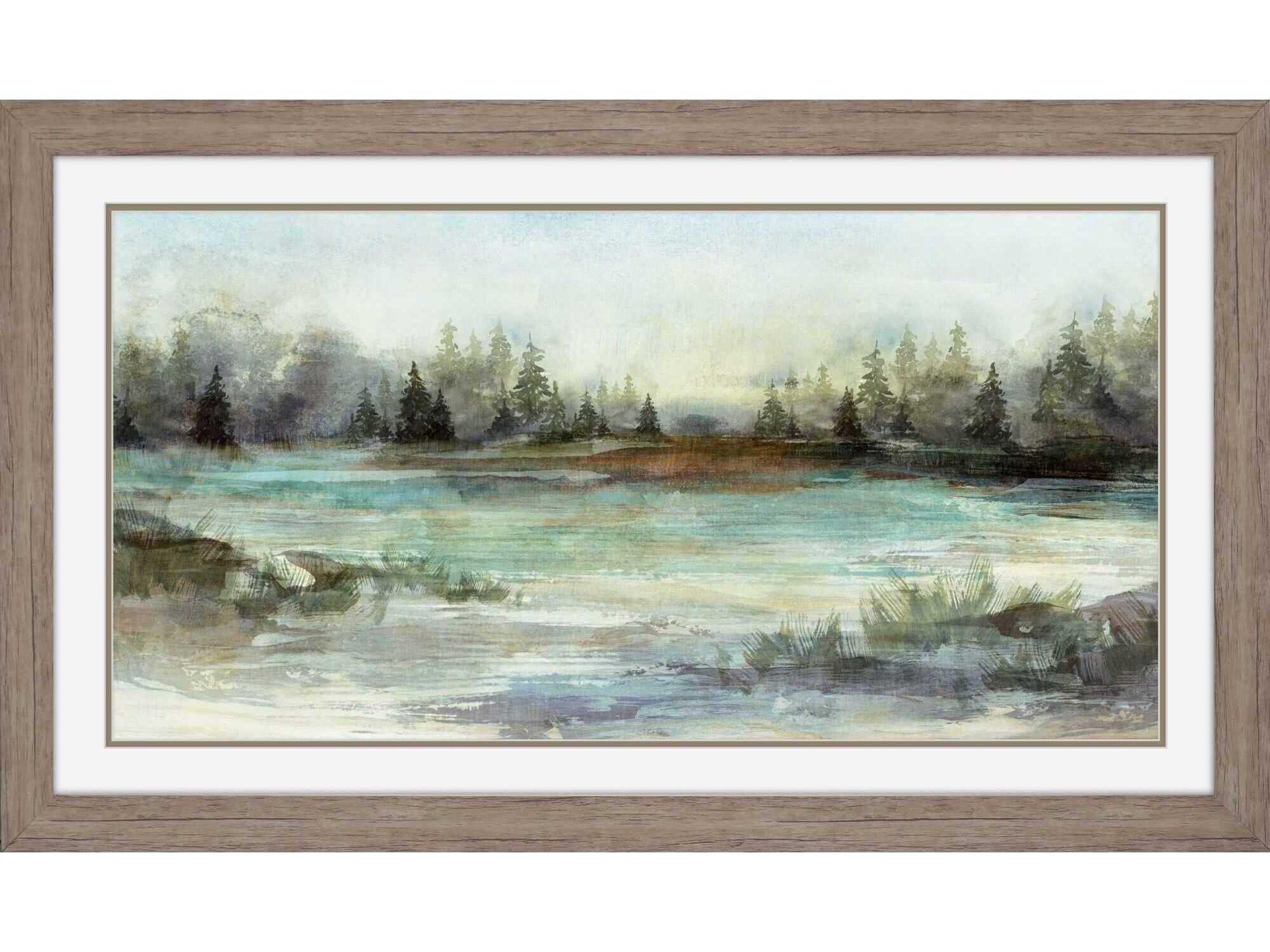 Waterside River View-I Wall Art