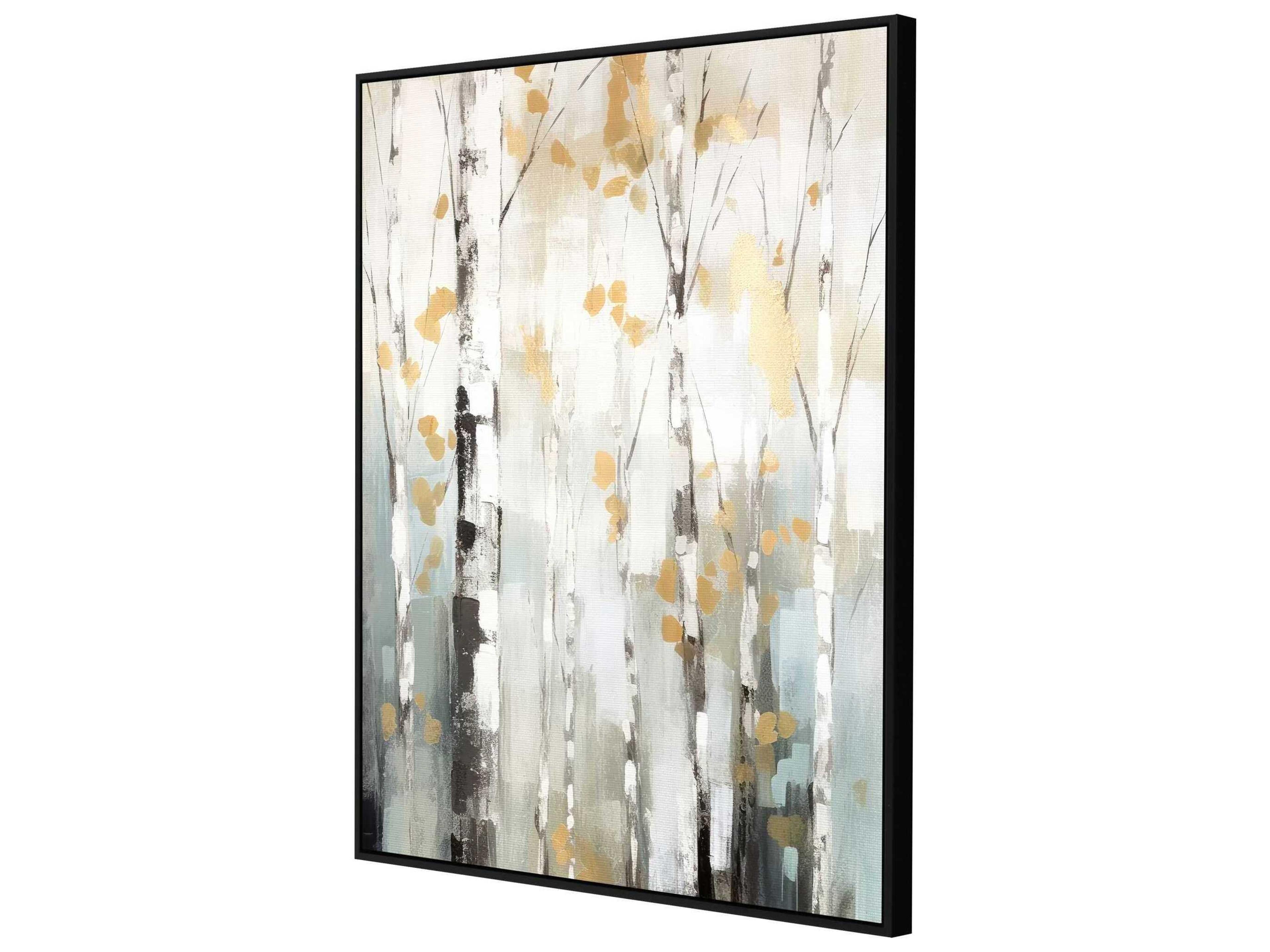 Paragon Landscapes Birch Silhouette-I Canvas Wall Art