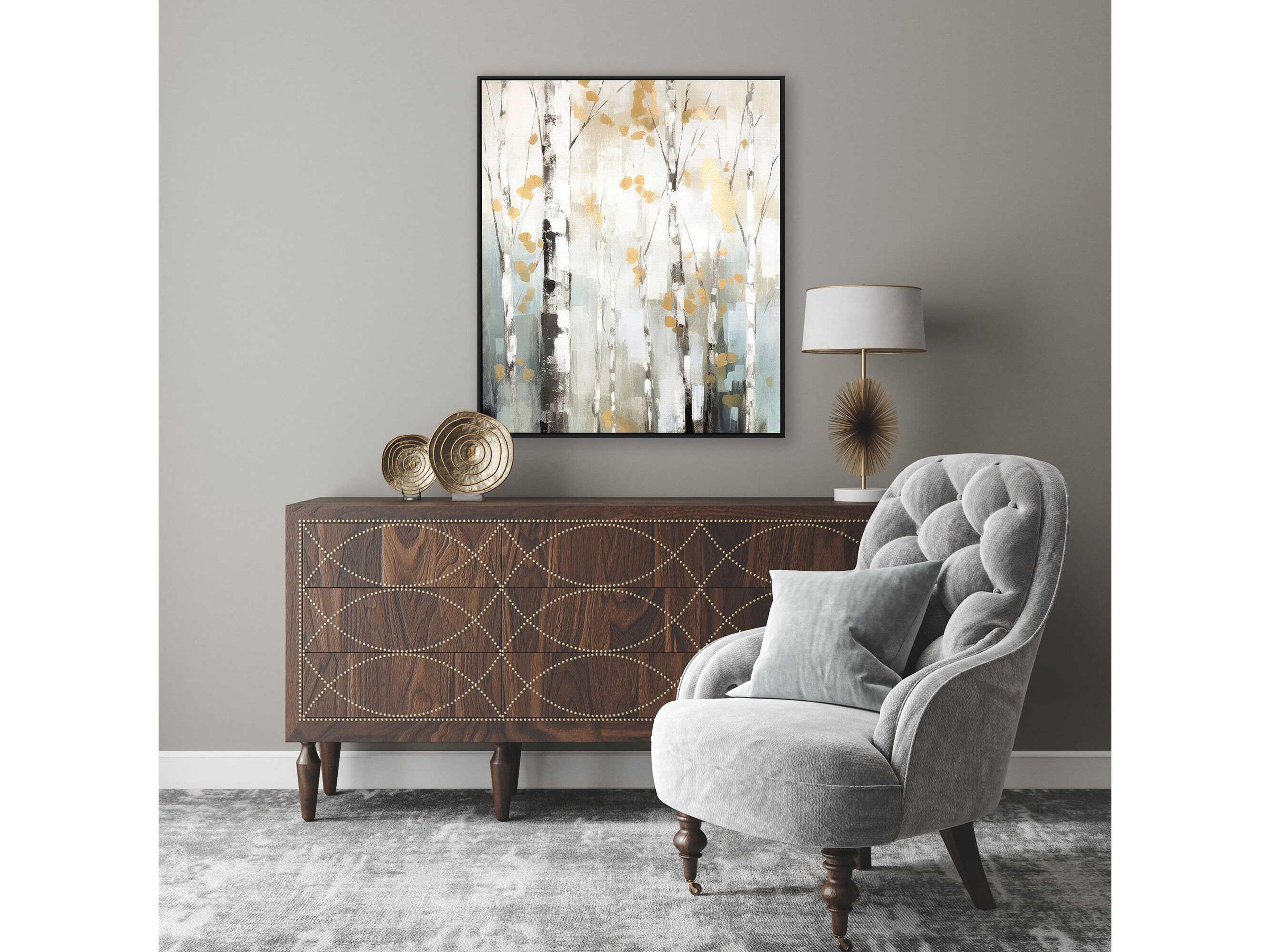 Paragon Landscapes Birch Silhouette-I Canvas Wall Art