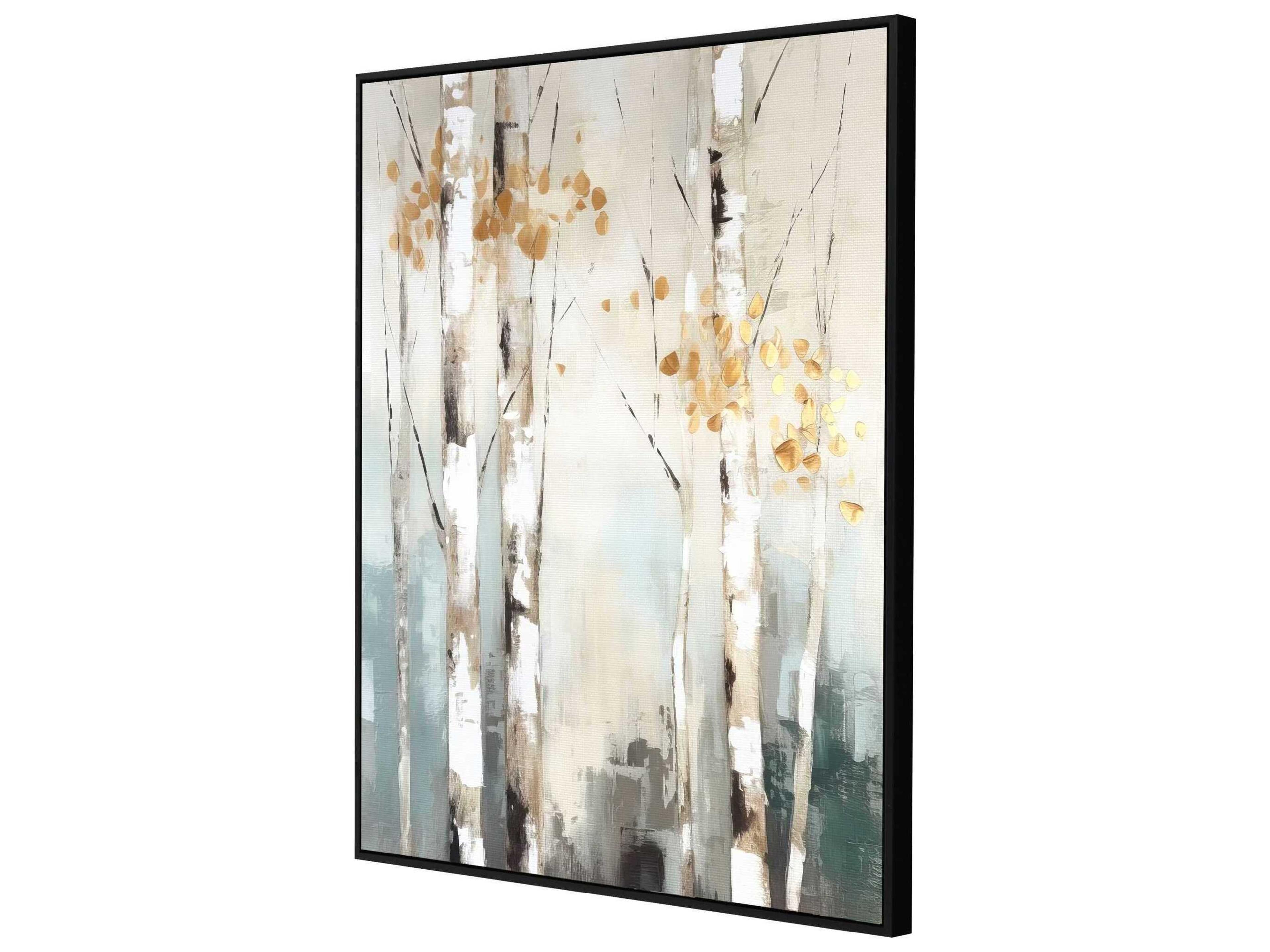 Paragon Landscapes Birch Silhouette-II Canvas Wall Art