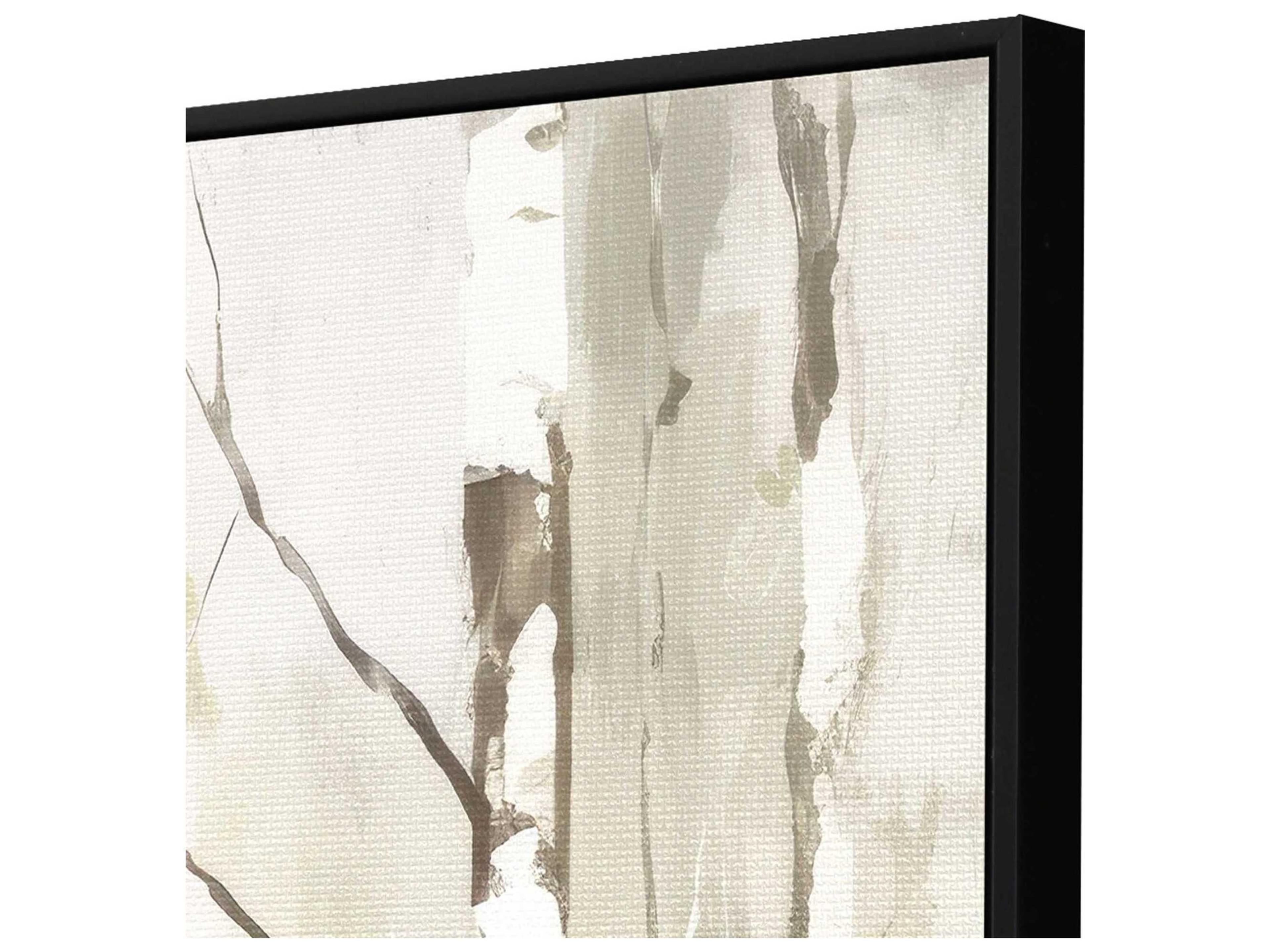 Paragon Landscapes Birch Silhouette-IV Canvas Wall Art