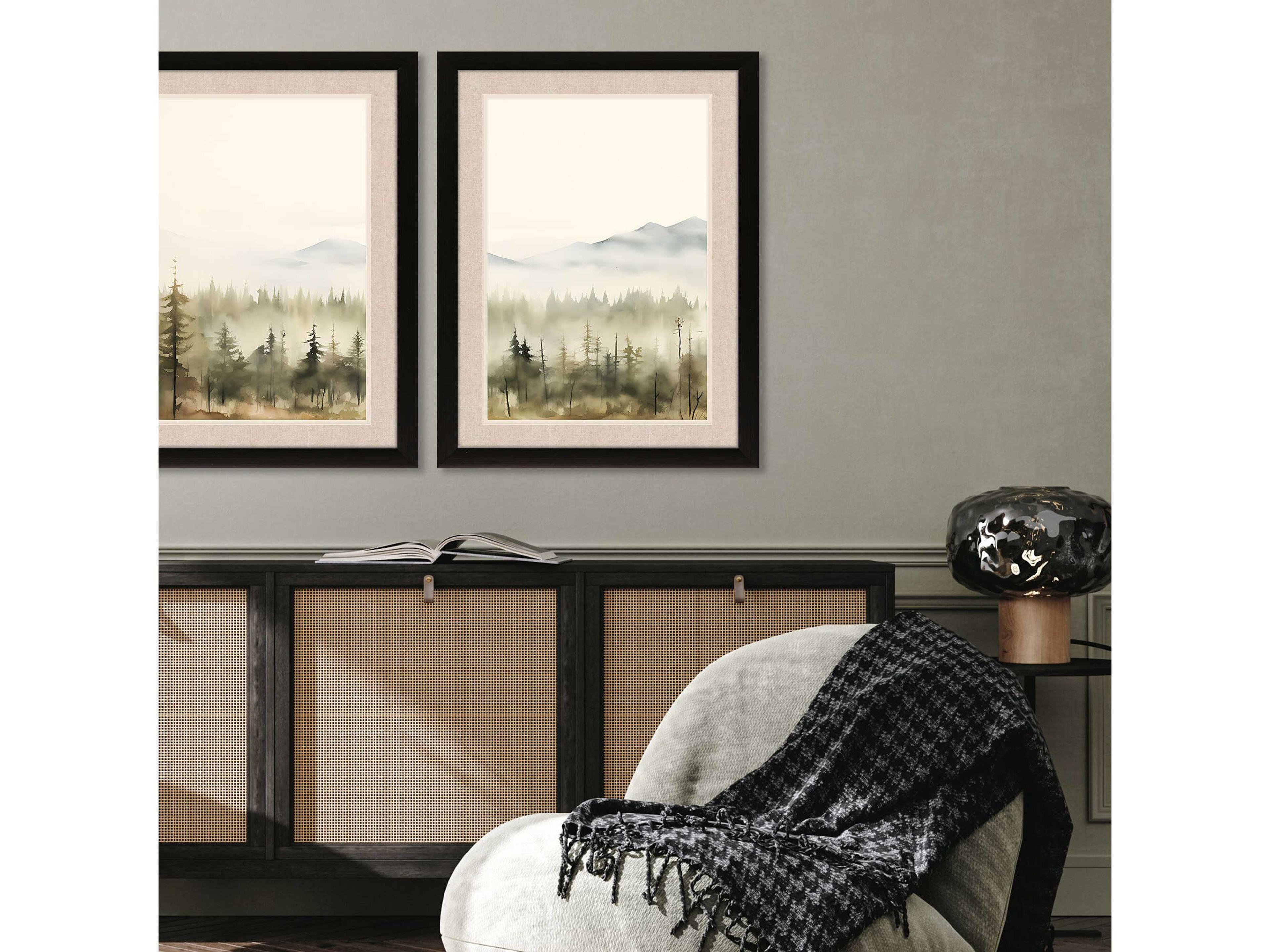 Paragon Landscapes Mountain Glimpse-II Wall Art