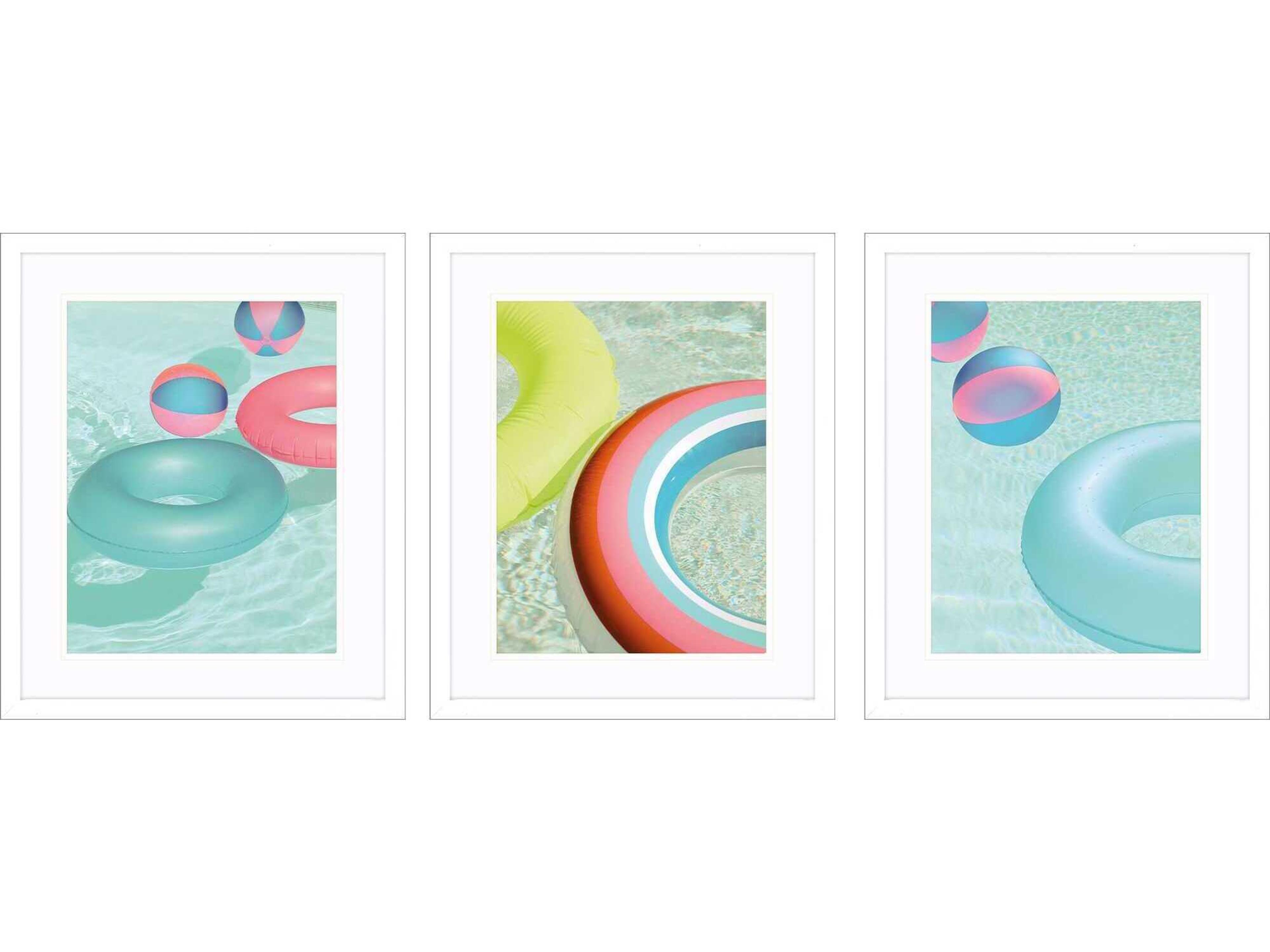 Paragon Travel Summer Chill Wall Art Set of 3