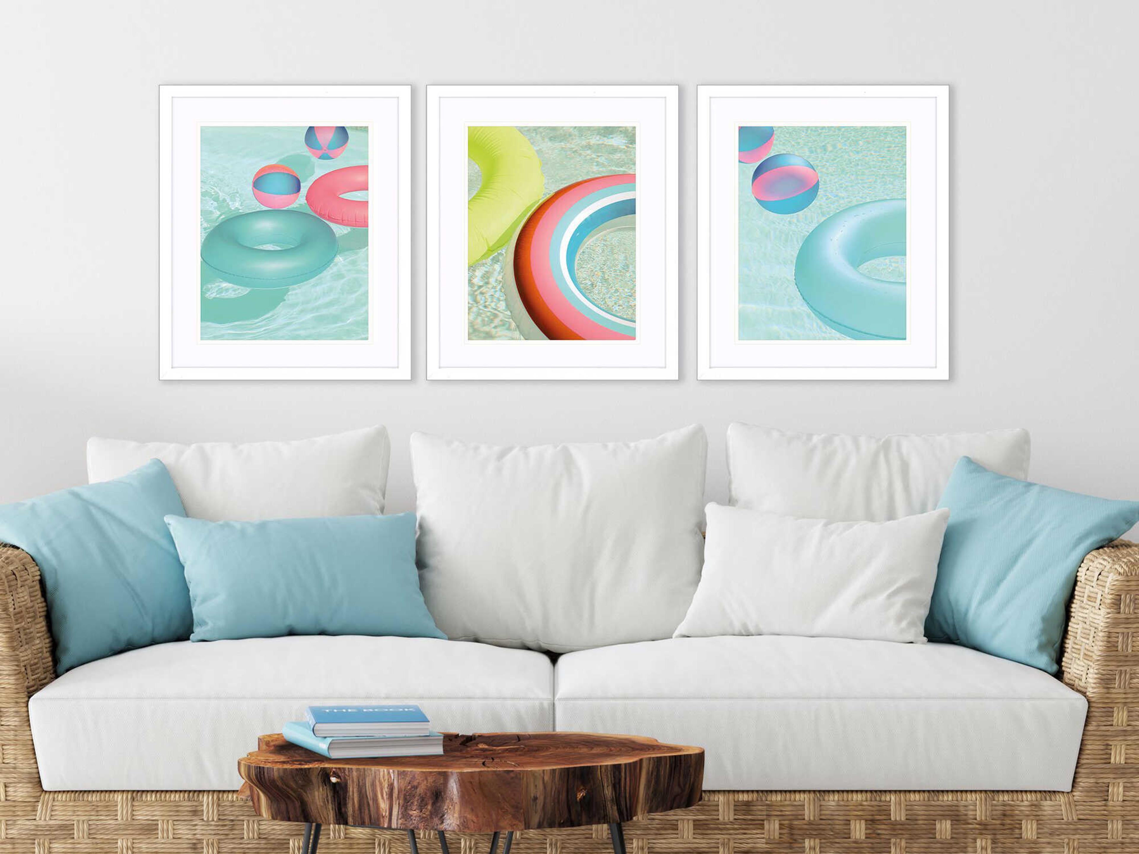 Paragon Travel Summer Chill Wall Art Set of 3