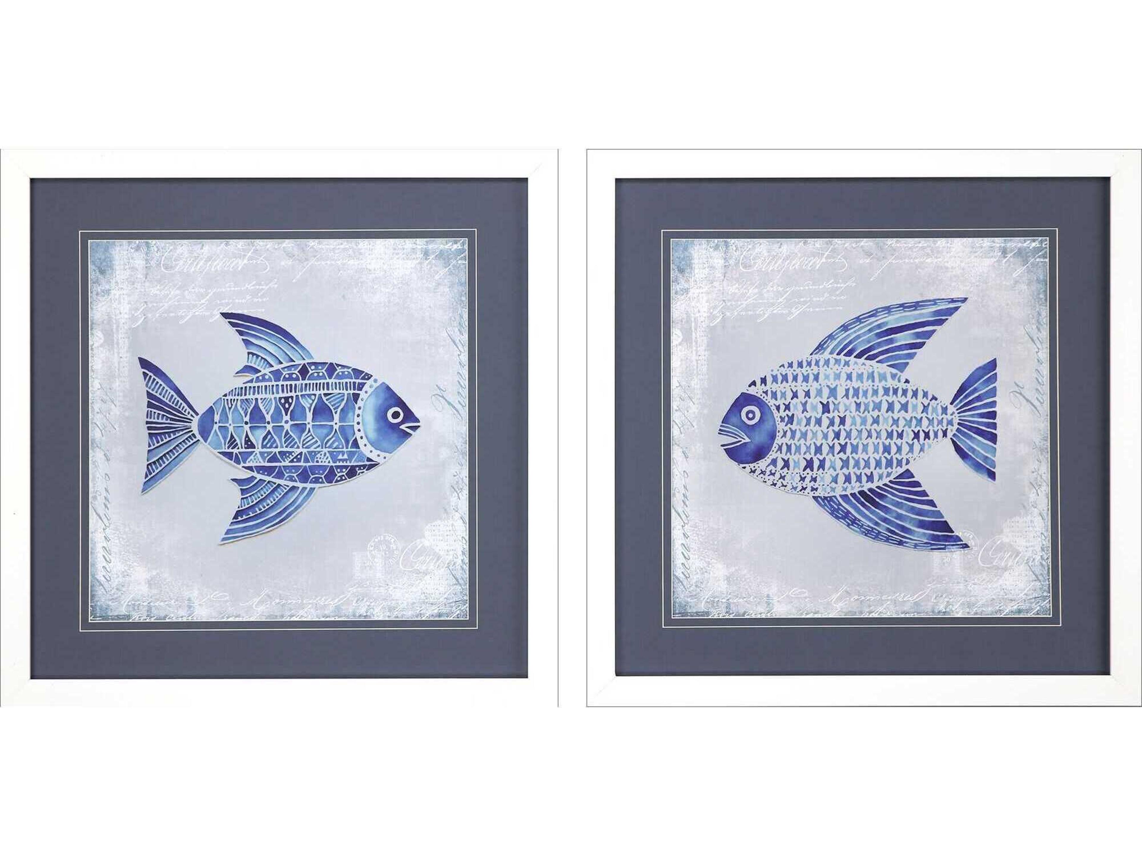 Animals Summer Vibes Wall Art Set of 2