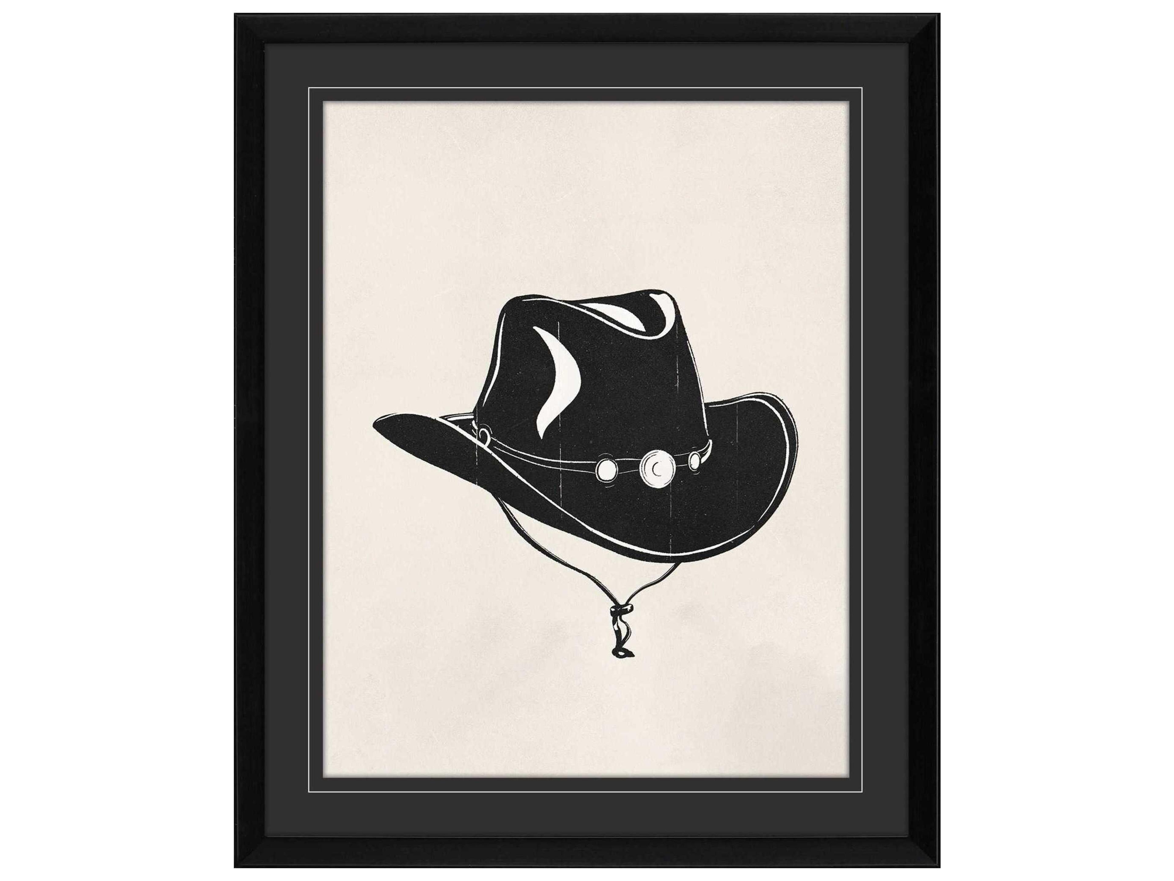 Juvenile Cowboy Hat Wall Art