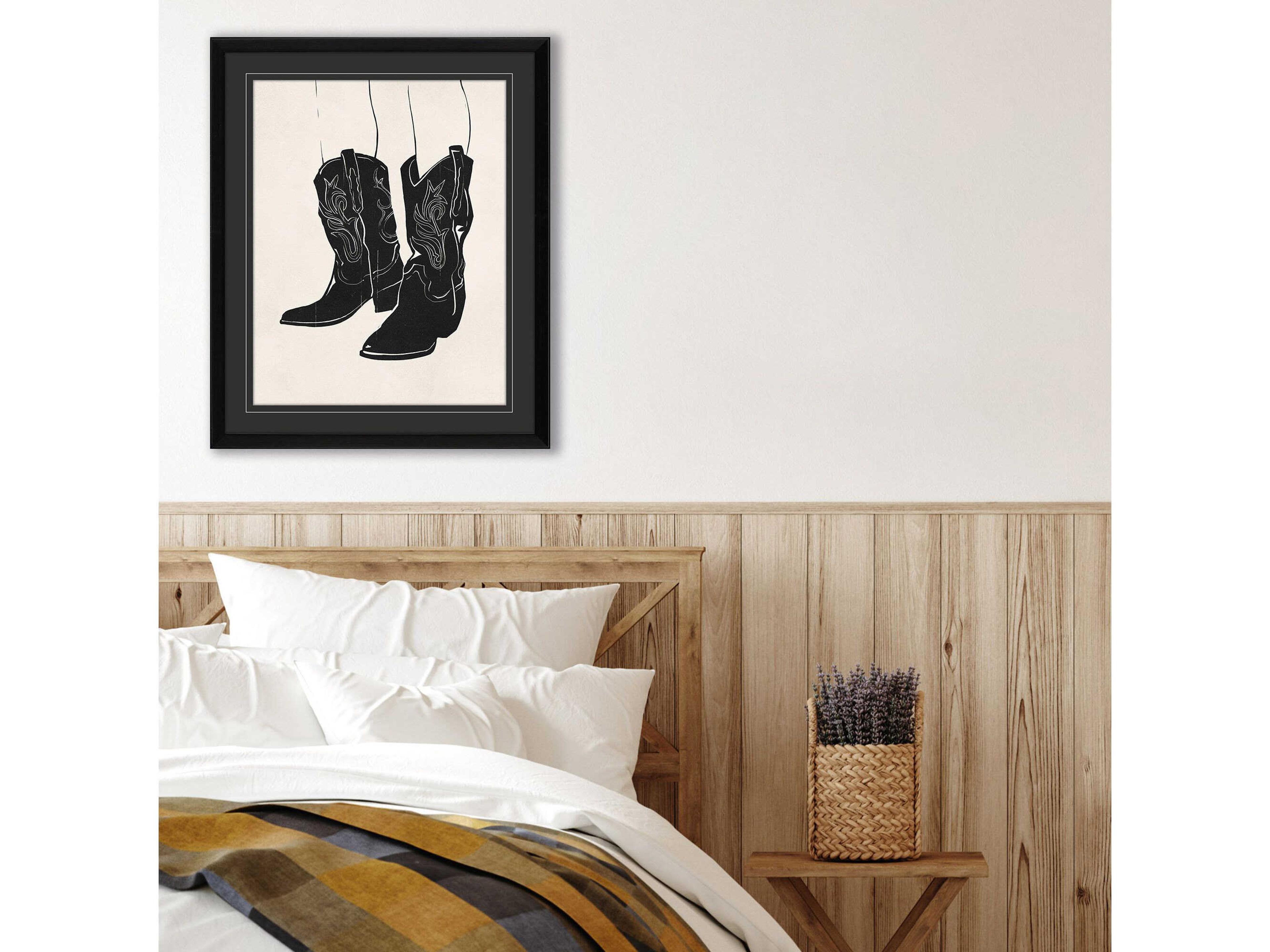Paragon Juvenile Cowboy Boots Wall Art