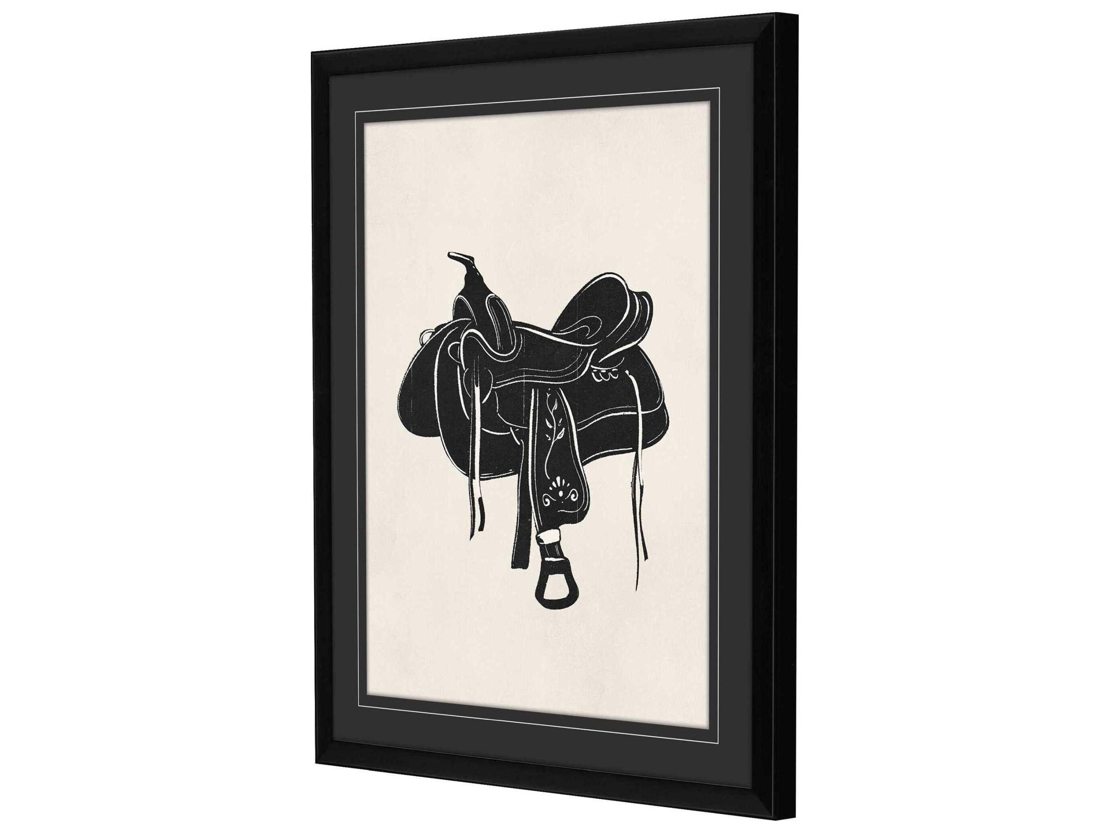 Paragon Juvenile Cowboy Saddle Wall Art