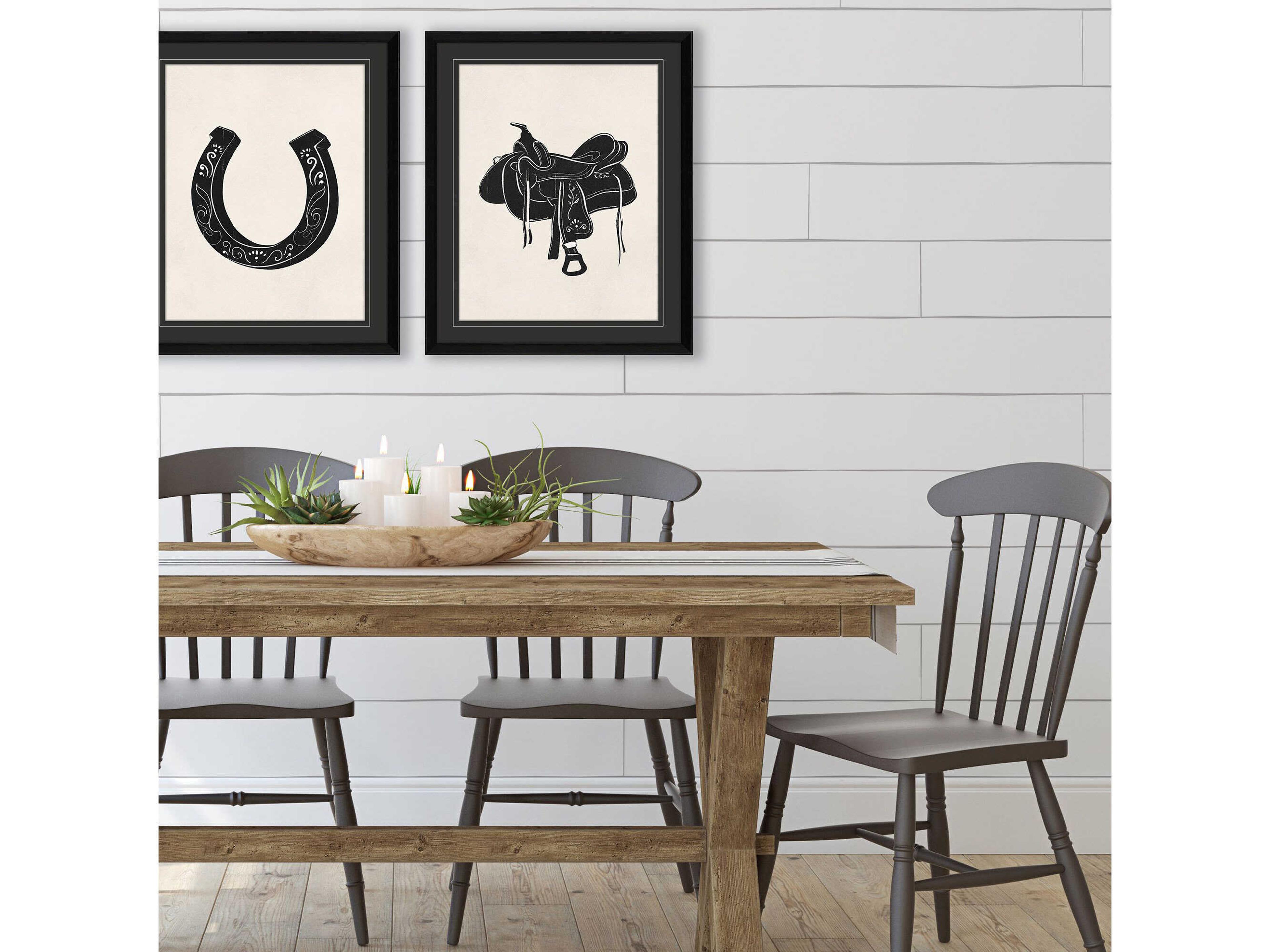 Paragon Juvenile Cowboy Saddle Wall Art