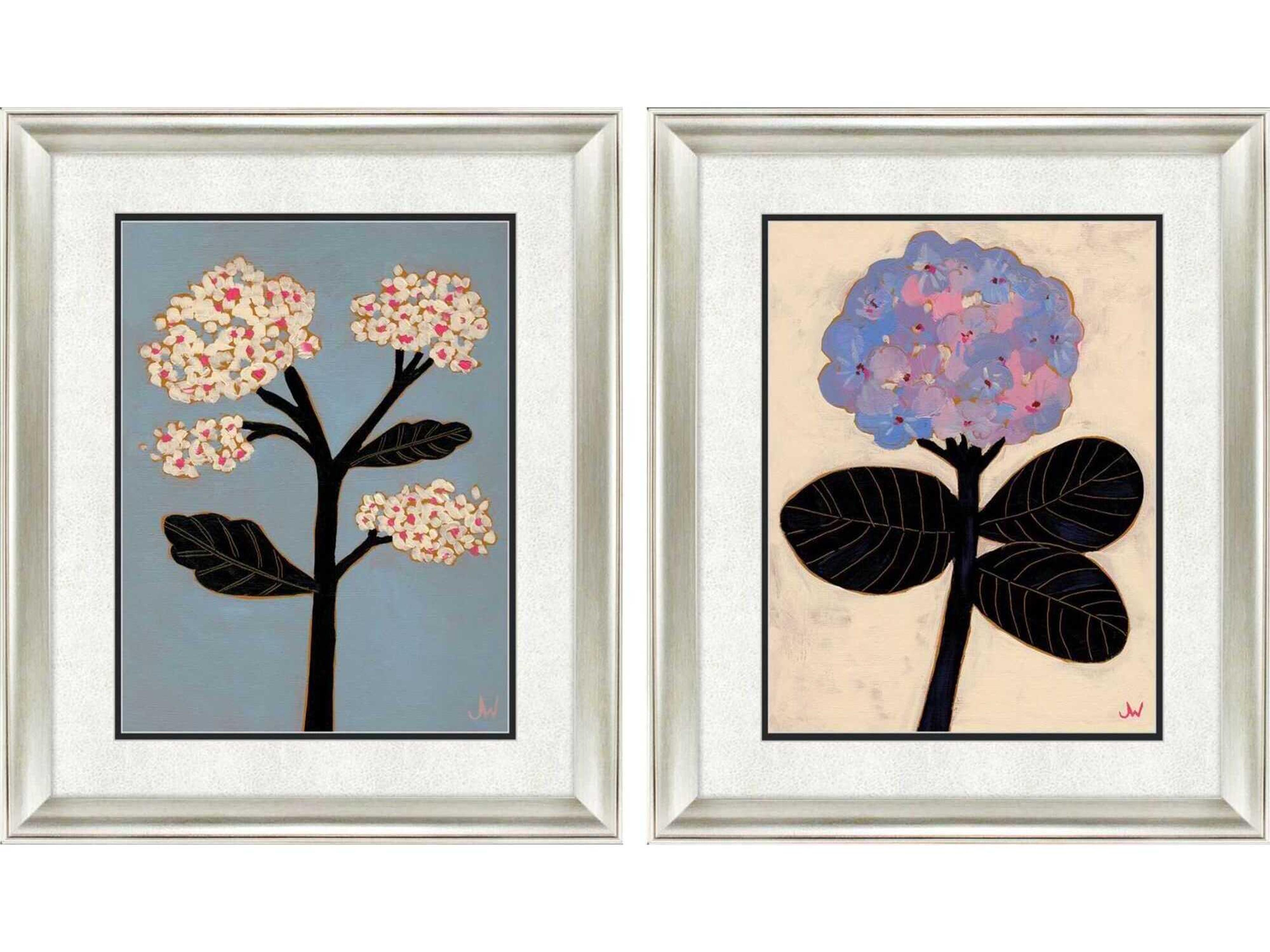 Paragon Pastel Garden-I Wall Art Set of 2