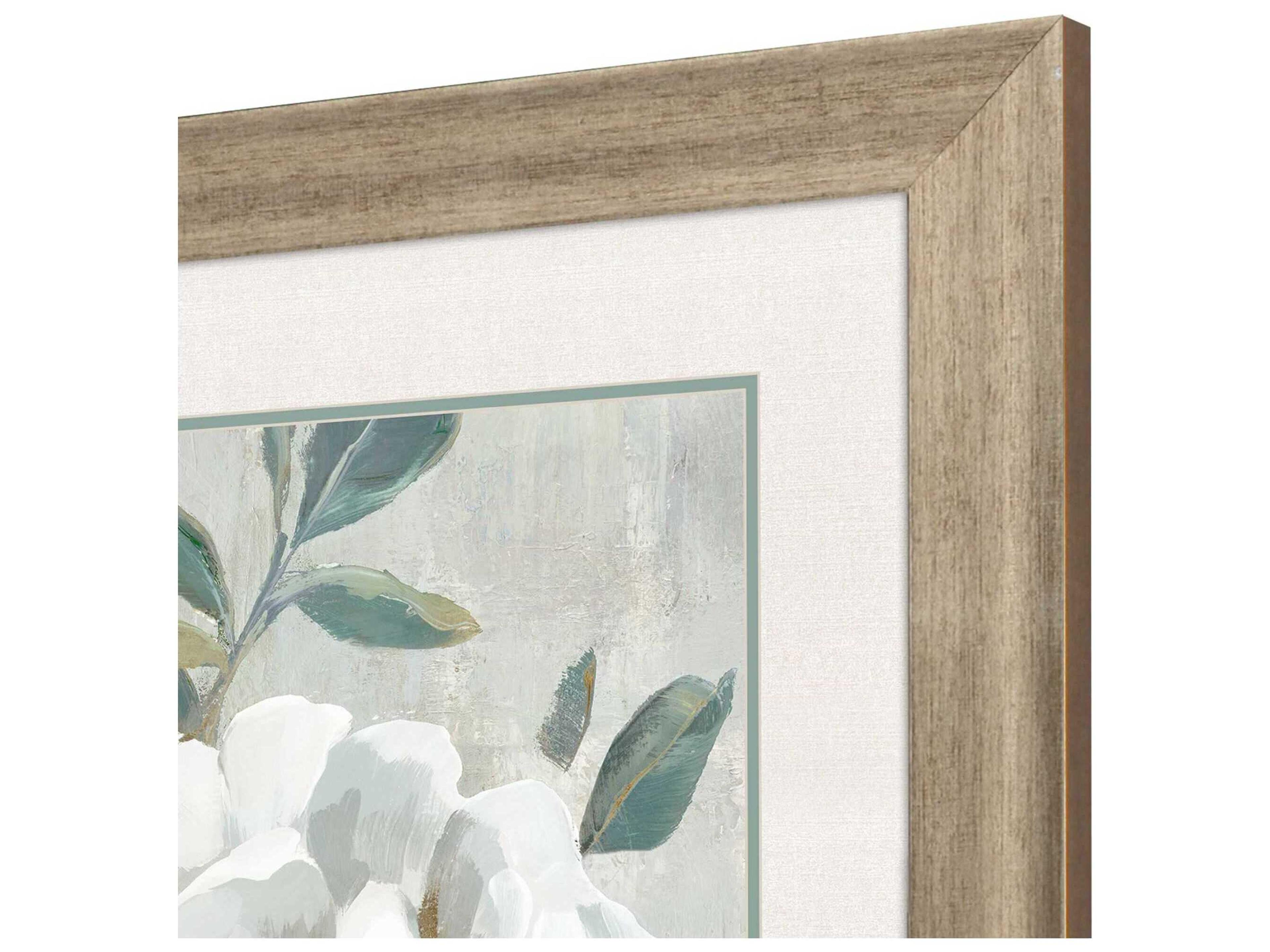 Paragon White Florals Wall Art Set of 2