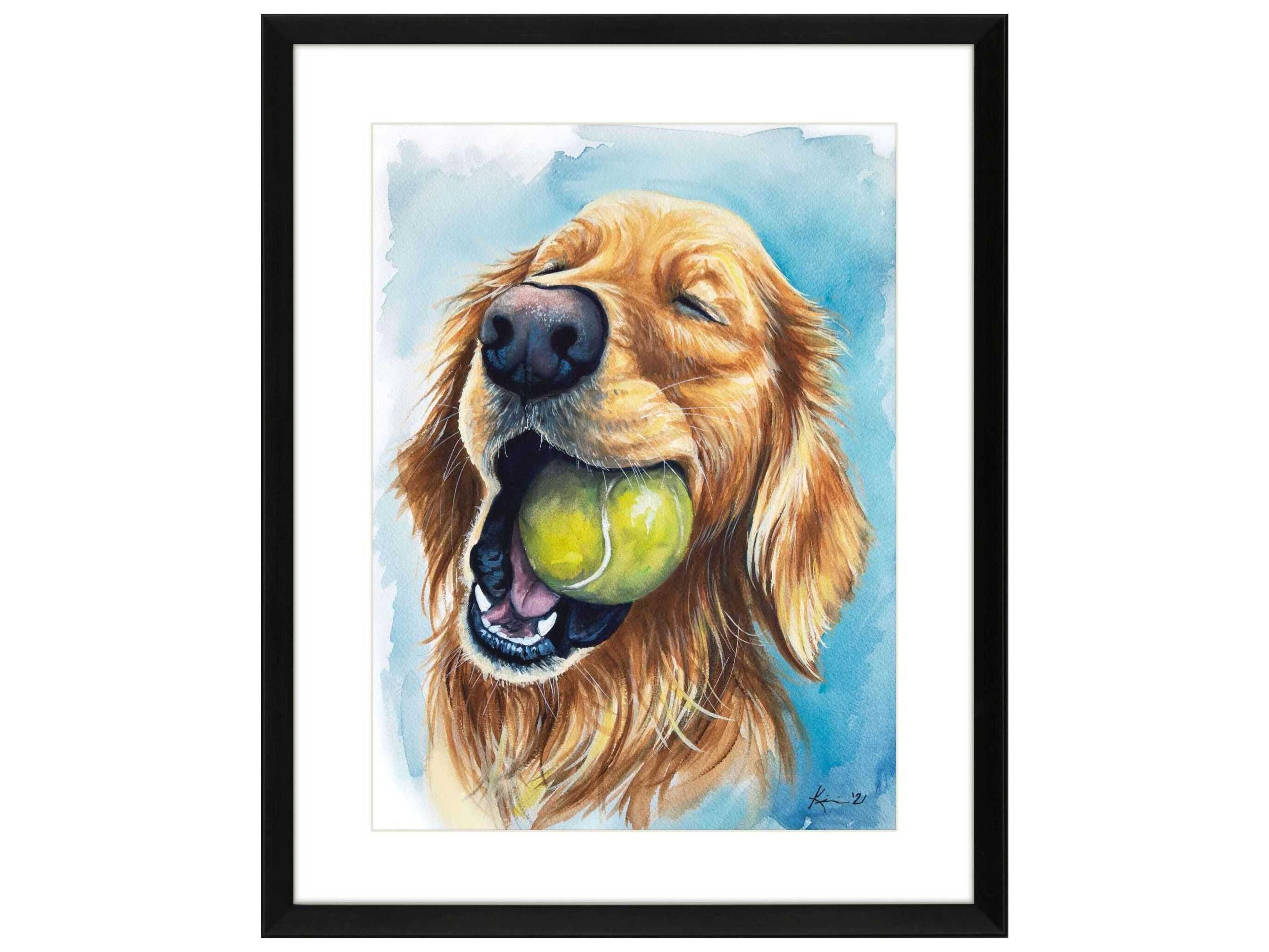 Ball is Life - Golden Wall Art