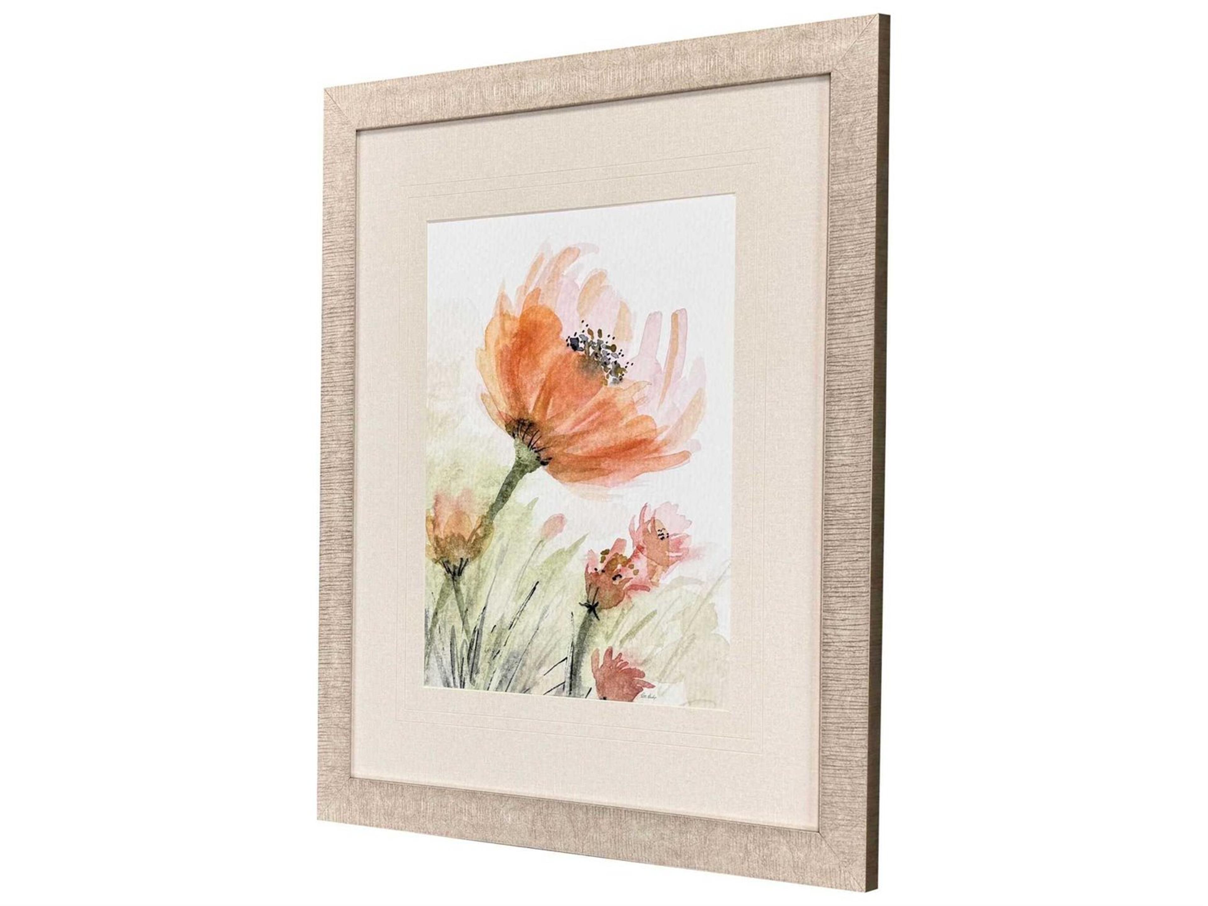 Paragon Florals Perfect Poppies-I Wall Art