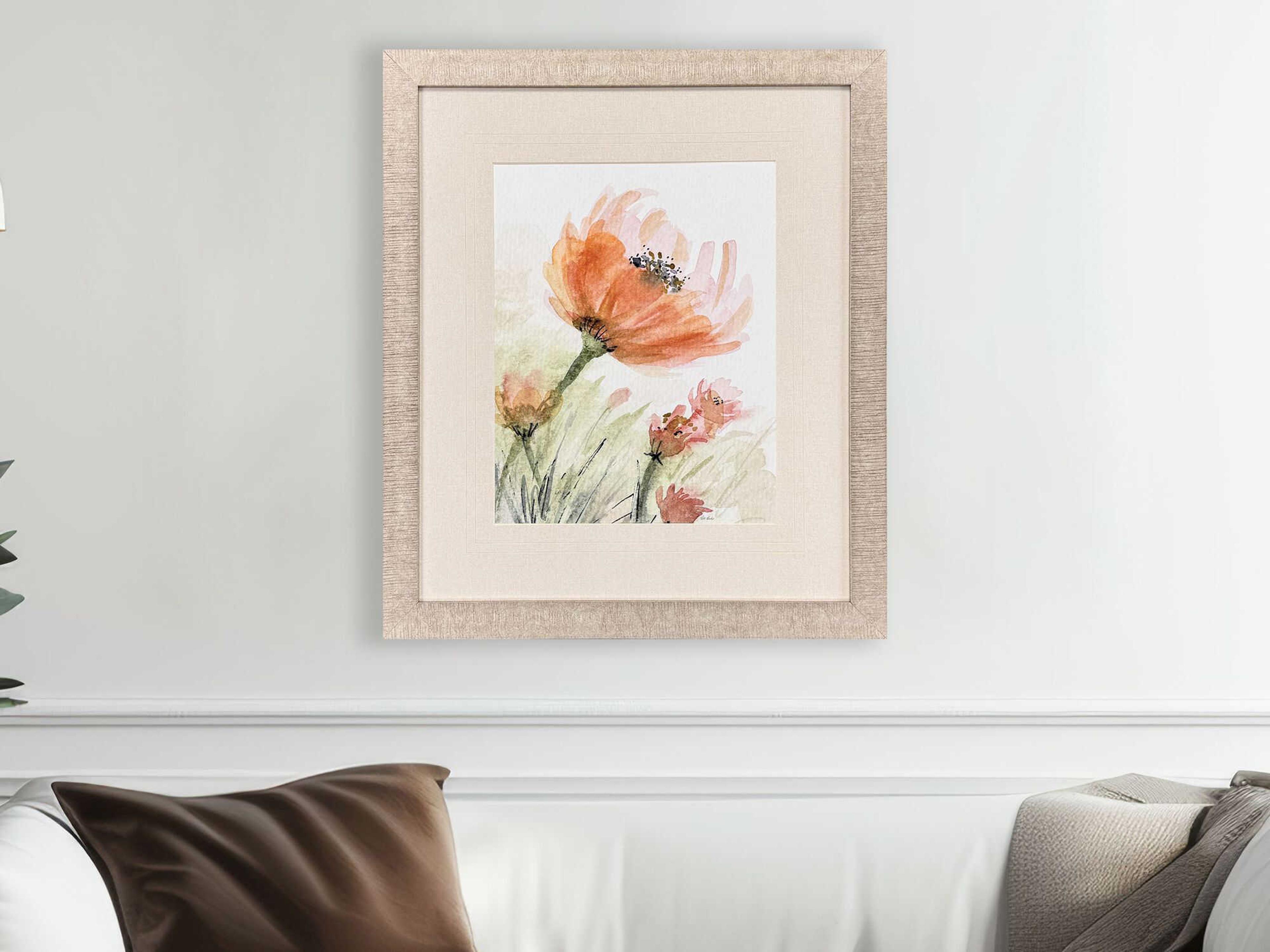 Paragon Florals Perfect Poppies-I Wall Art