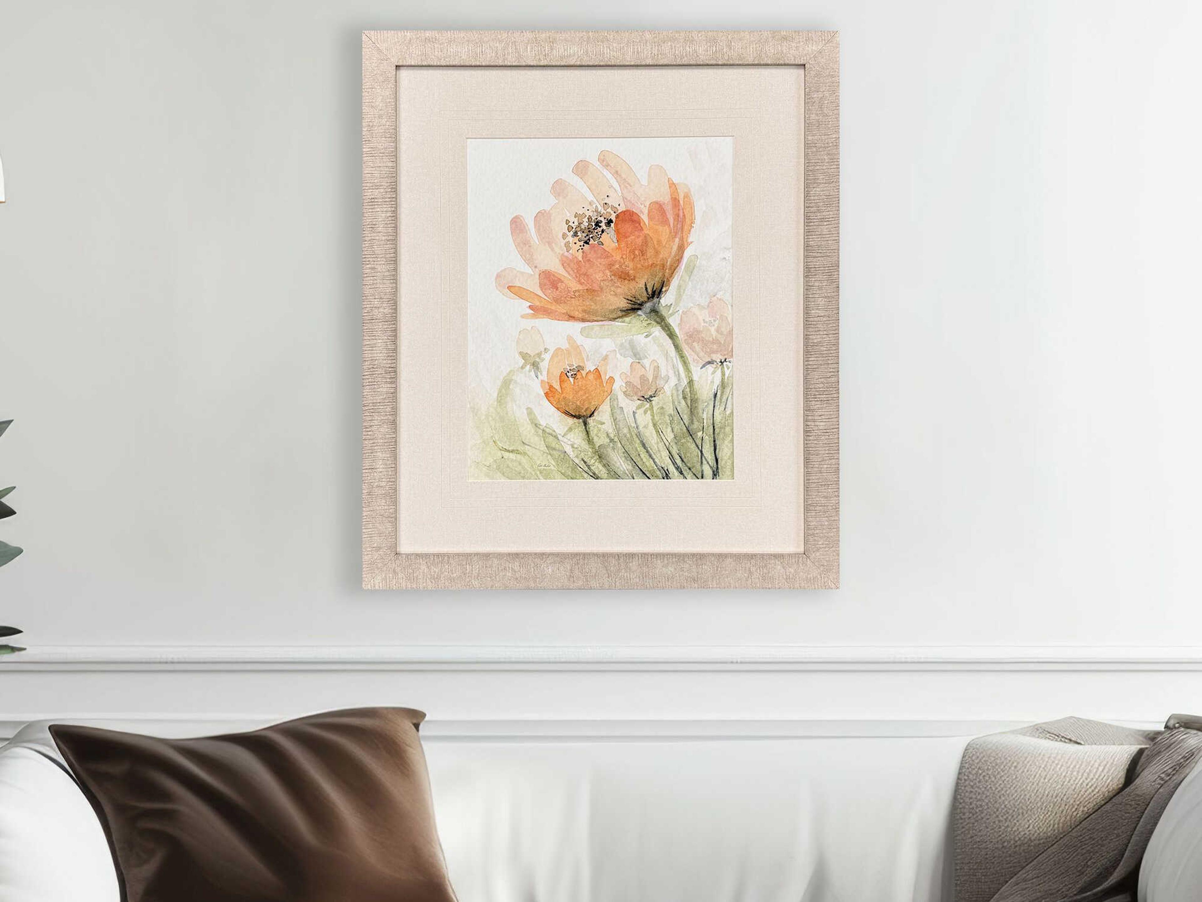 Paragon Florals Perfect Poppies-II Wall Art