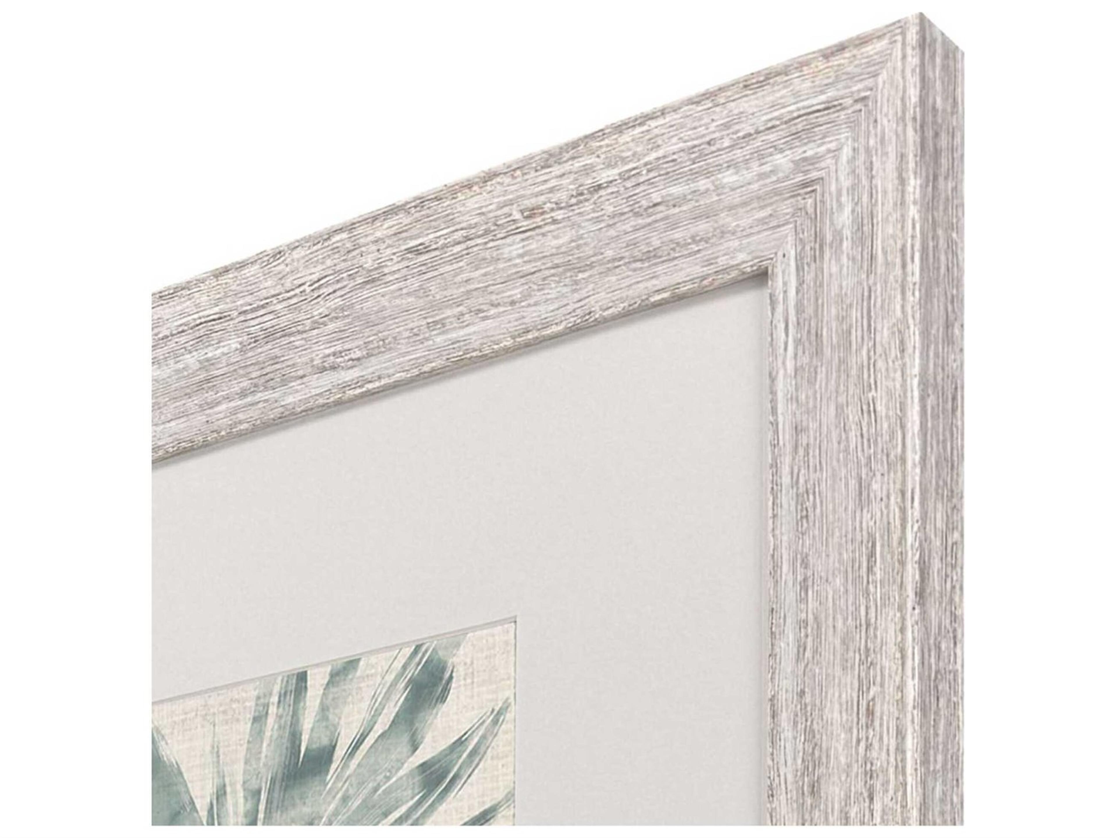 Paragon Florals Burlap Ocean Palm-I Wall Art Set of 2