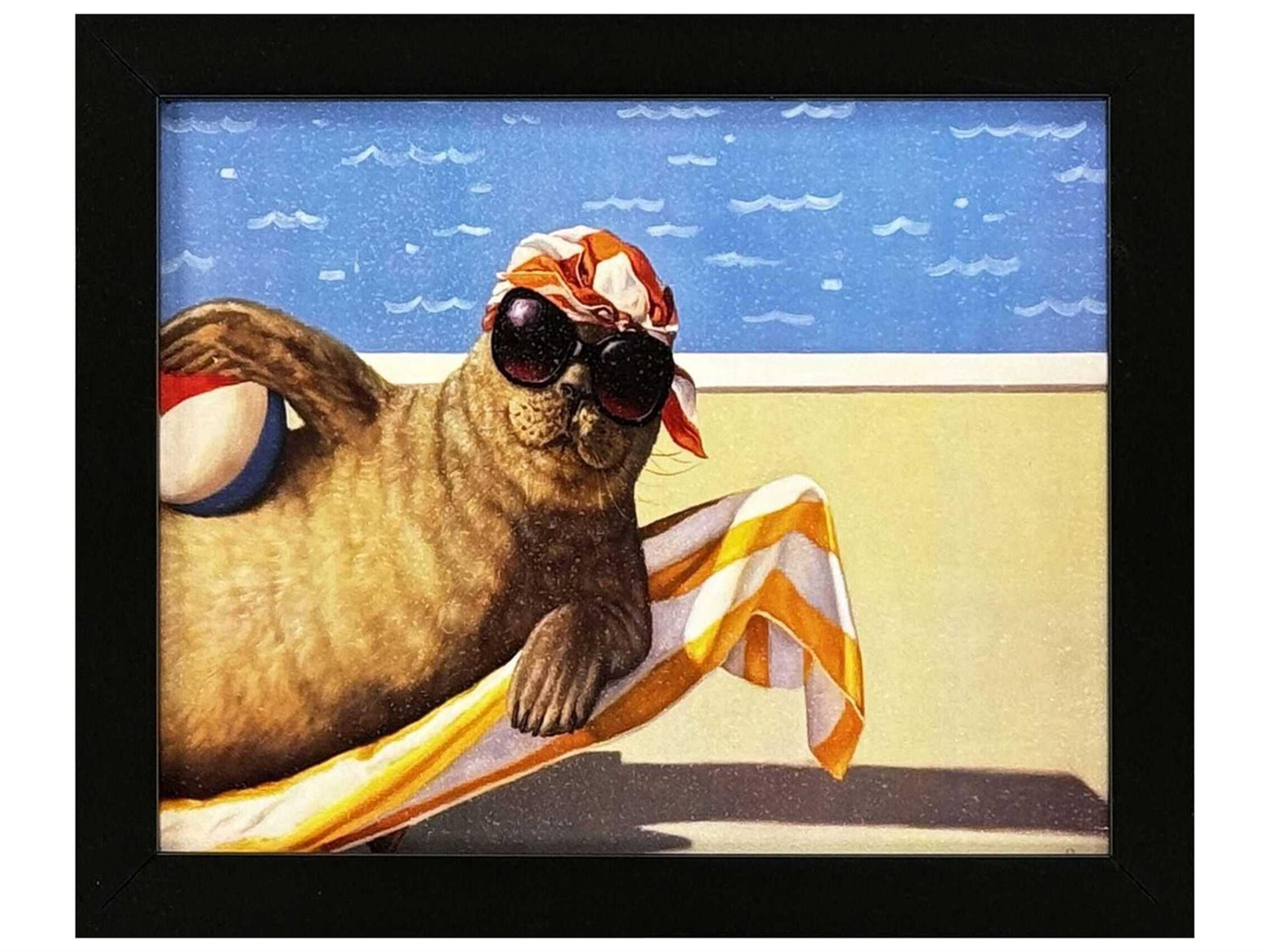 Animals Bathing Beauty Wall Art