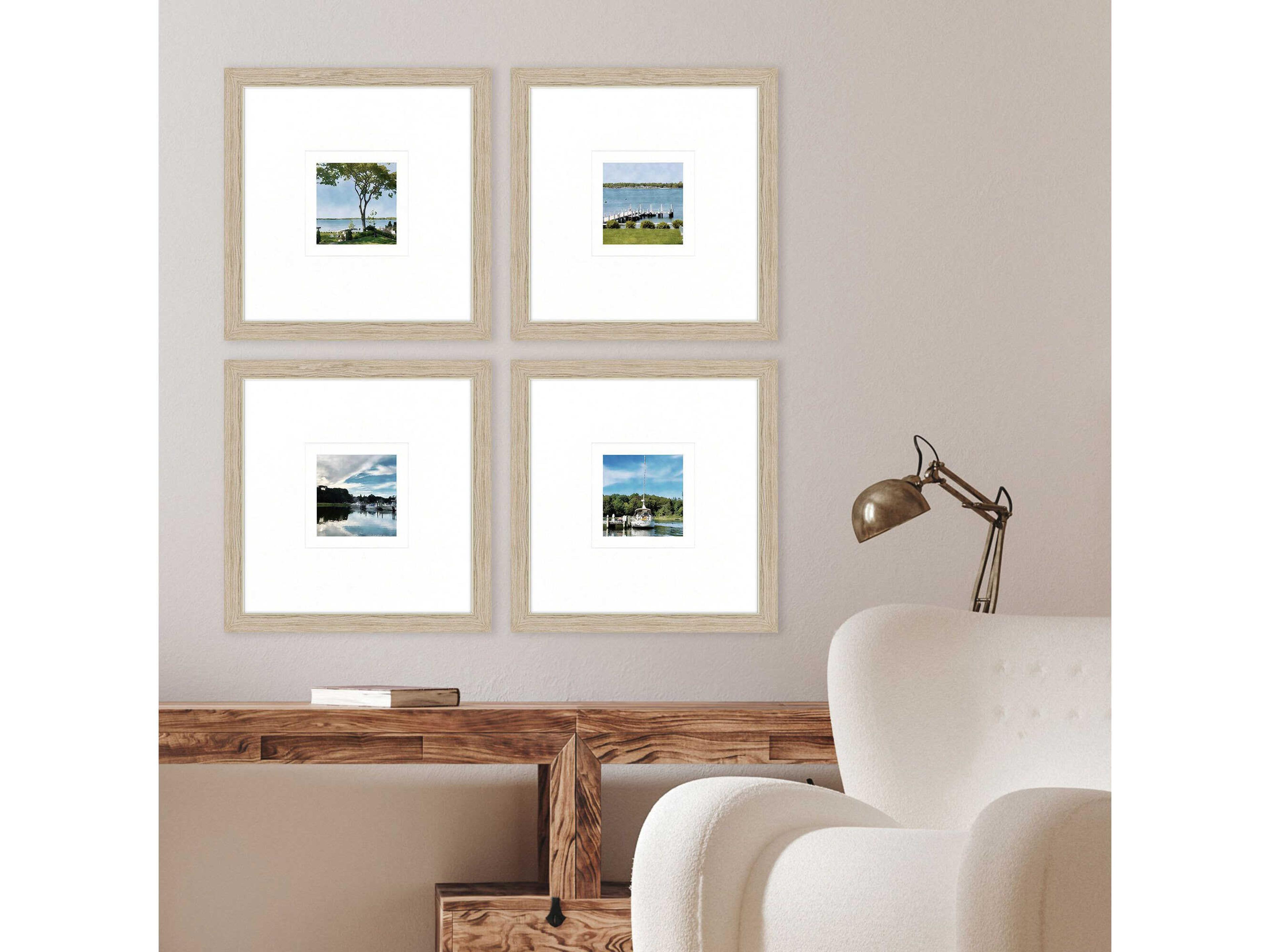Paragon Waterside On the Water Wall Art Set of 4