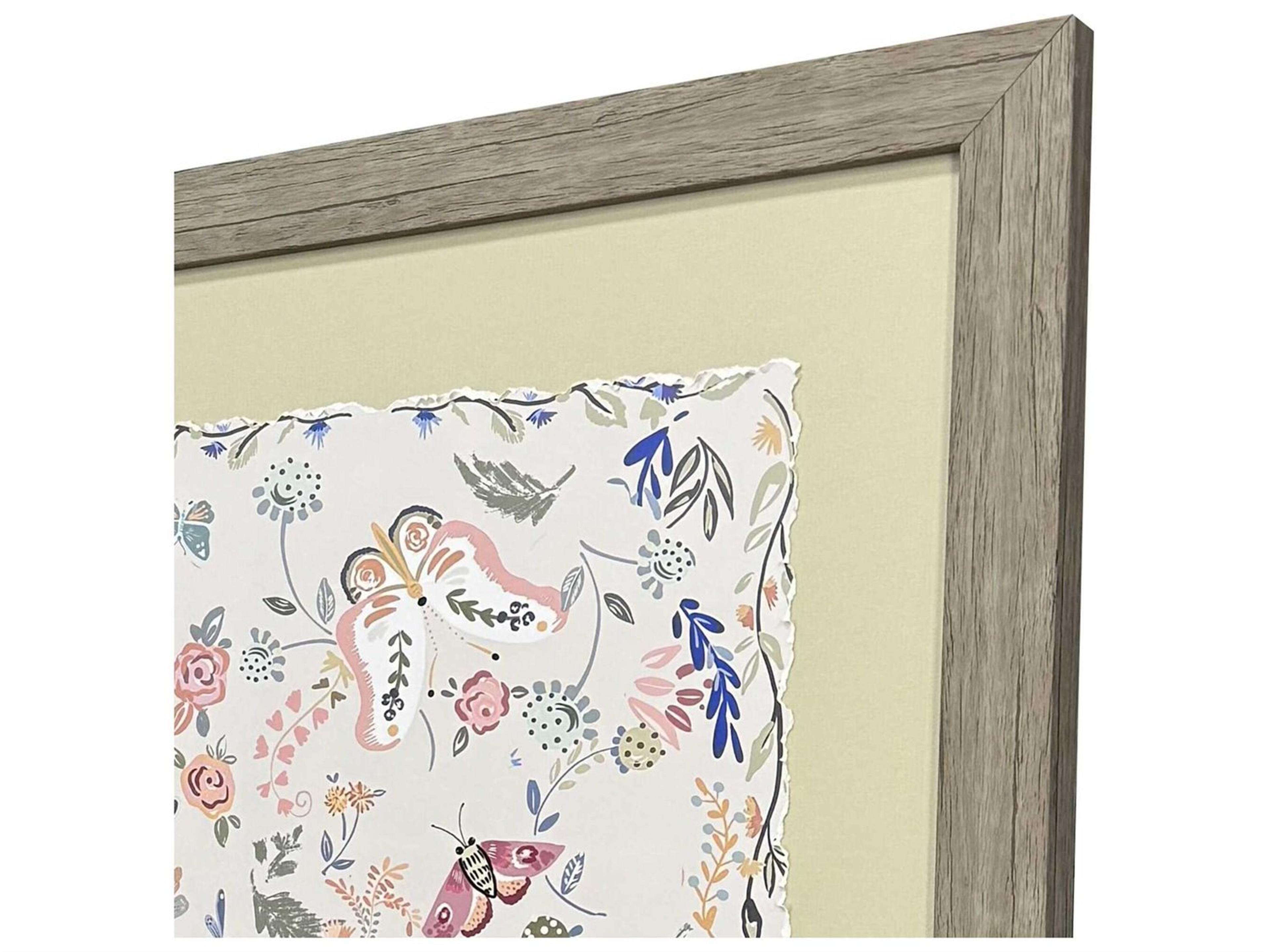 Paragon Florals Garden Friends Wall Art Set of 2