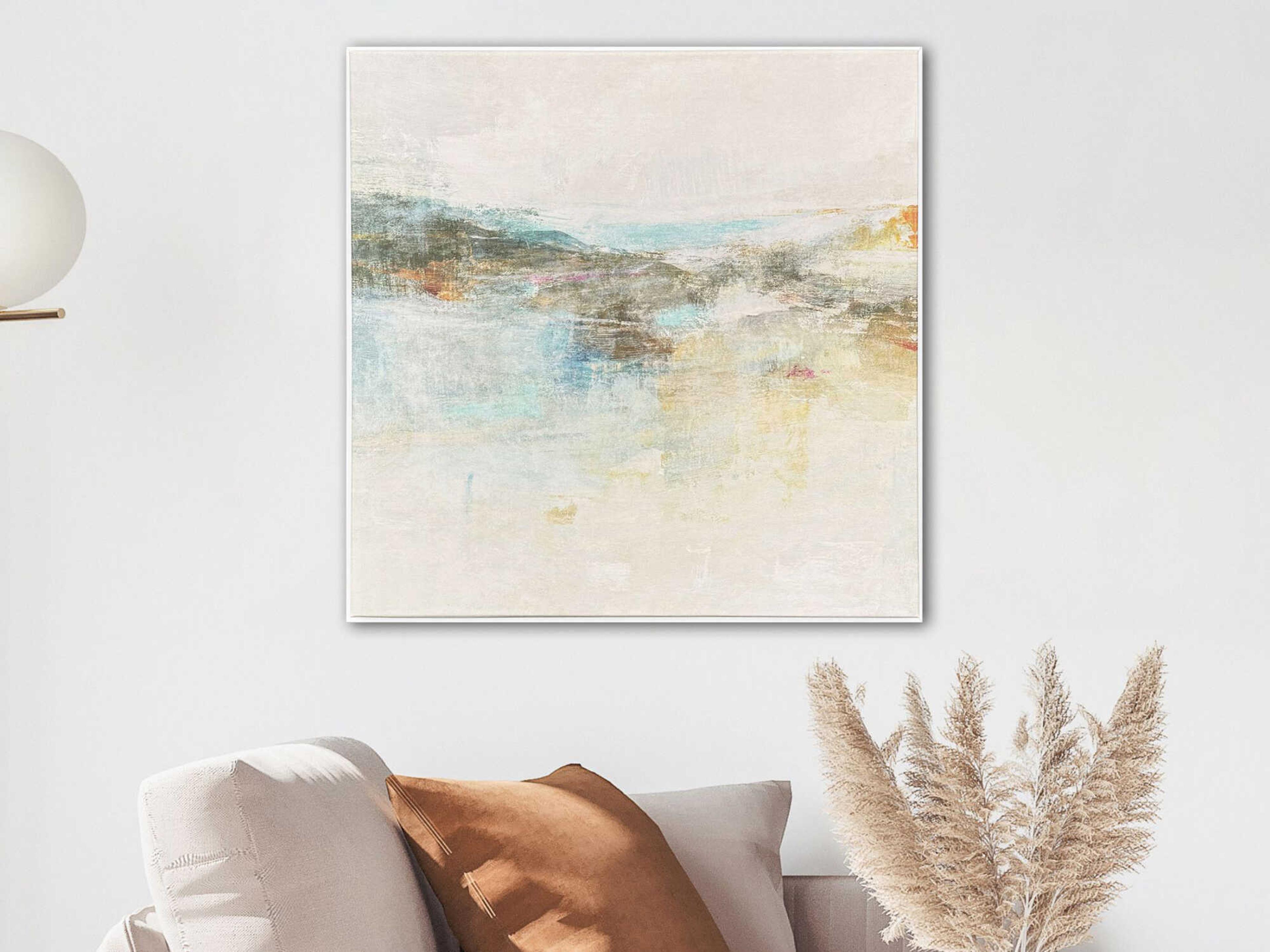 Paragon Abstract Wild Sea Canvas Wall Art