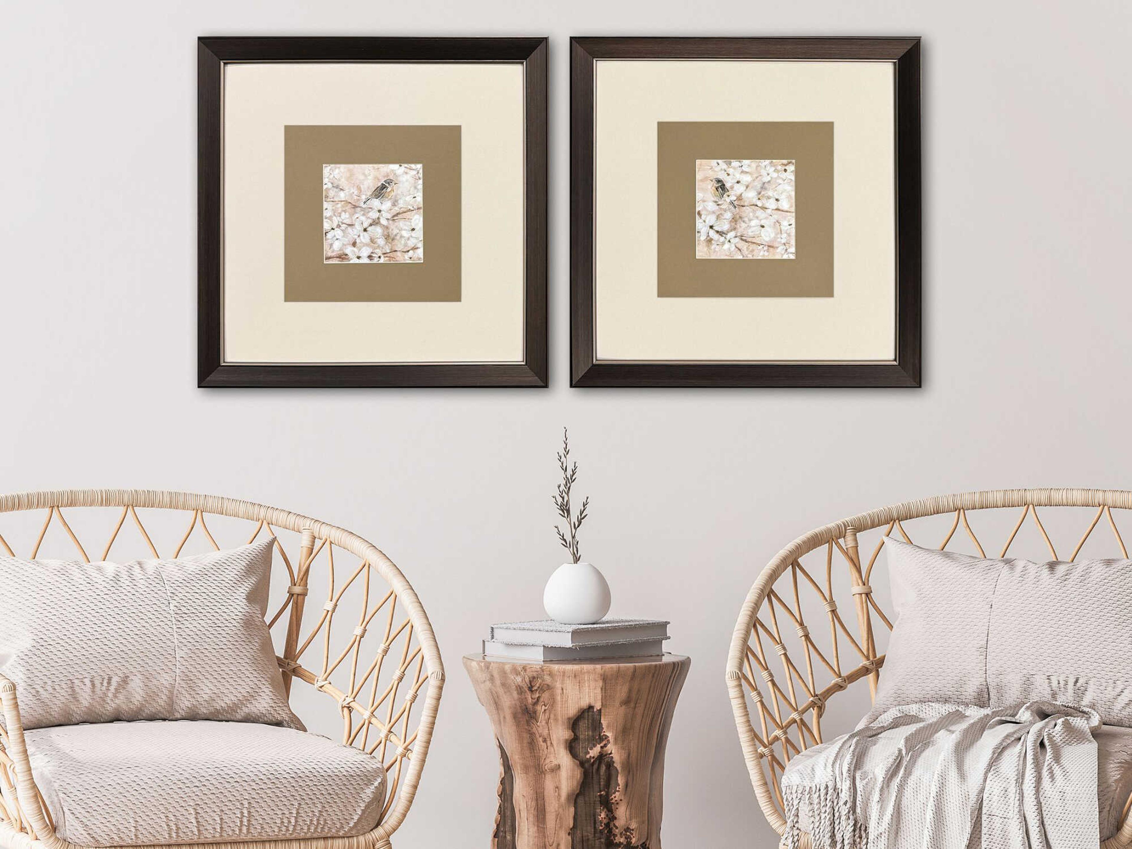 Paragon Animals Fragrant Perch Wall Art Set of 2