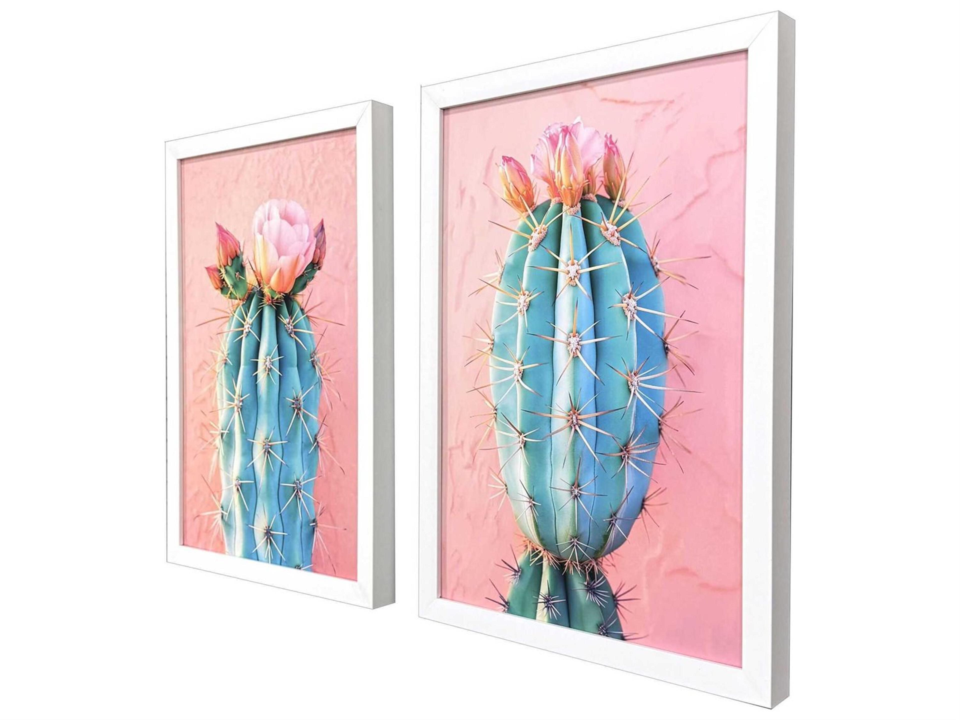 Paragon Florals Blush Botanicals-II Wall Art Set of 2