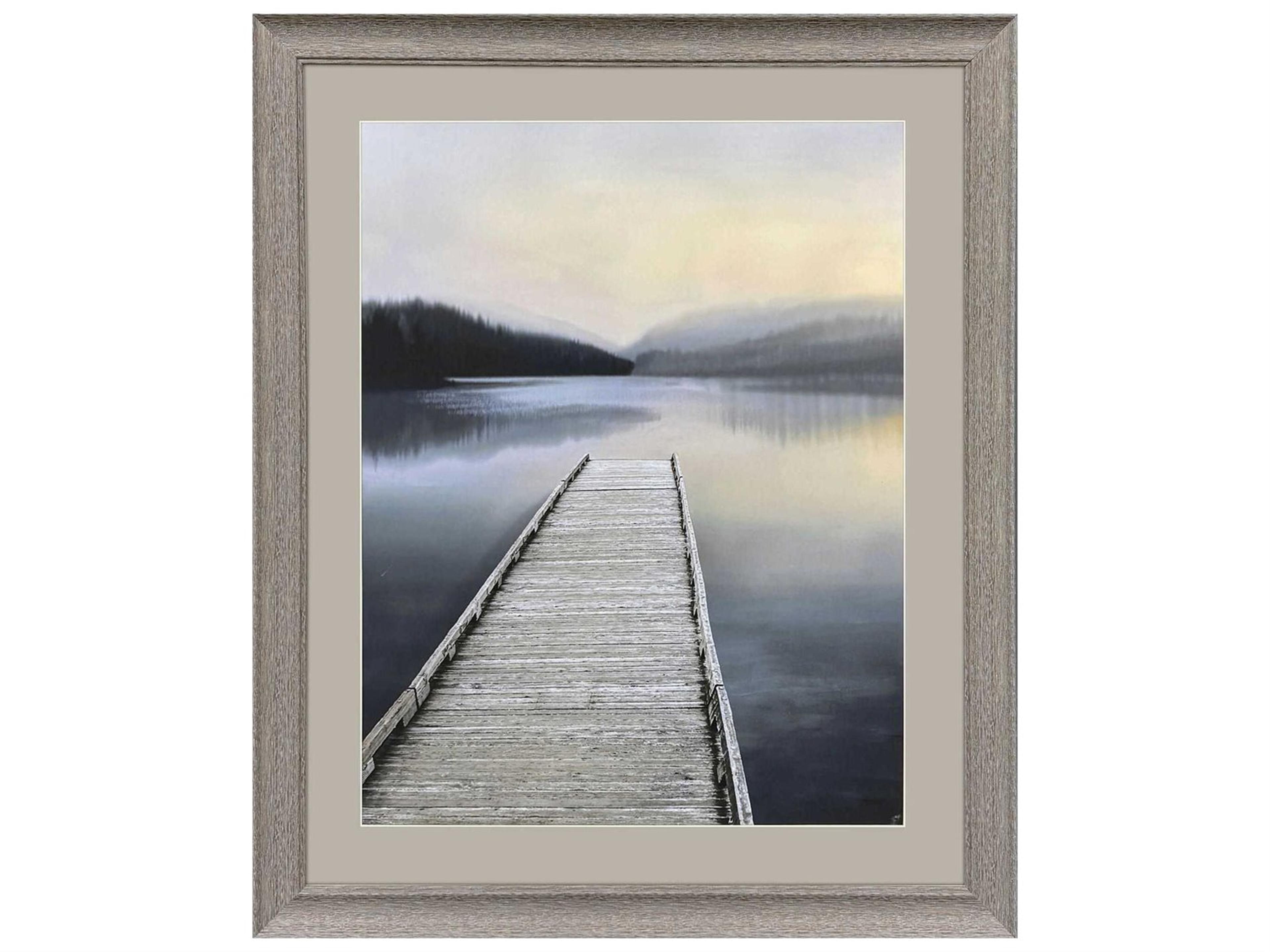 Scenic Reflective Aurora Wall Art