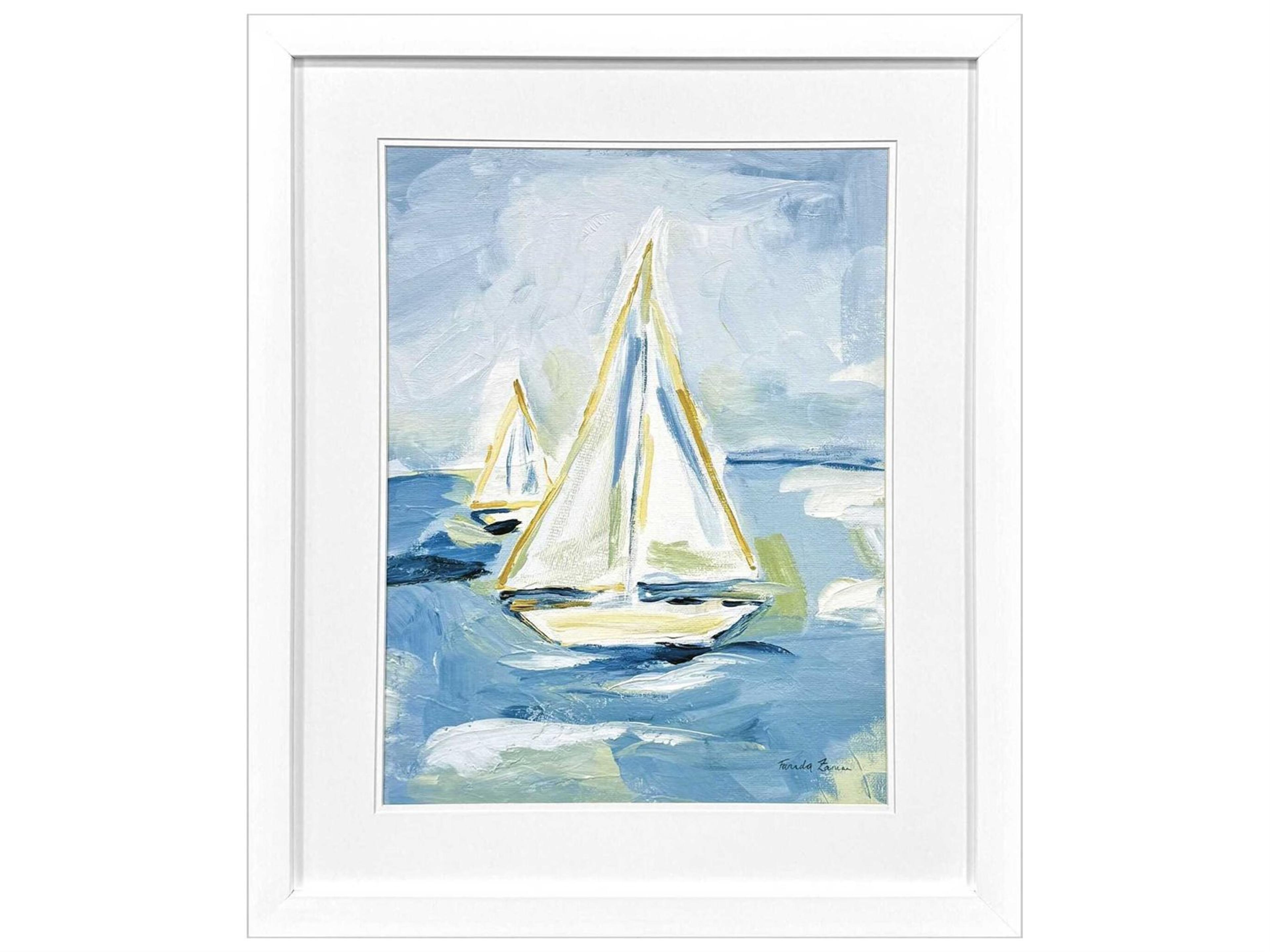 Sporting Setting Sail-II Wall Art