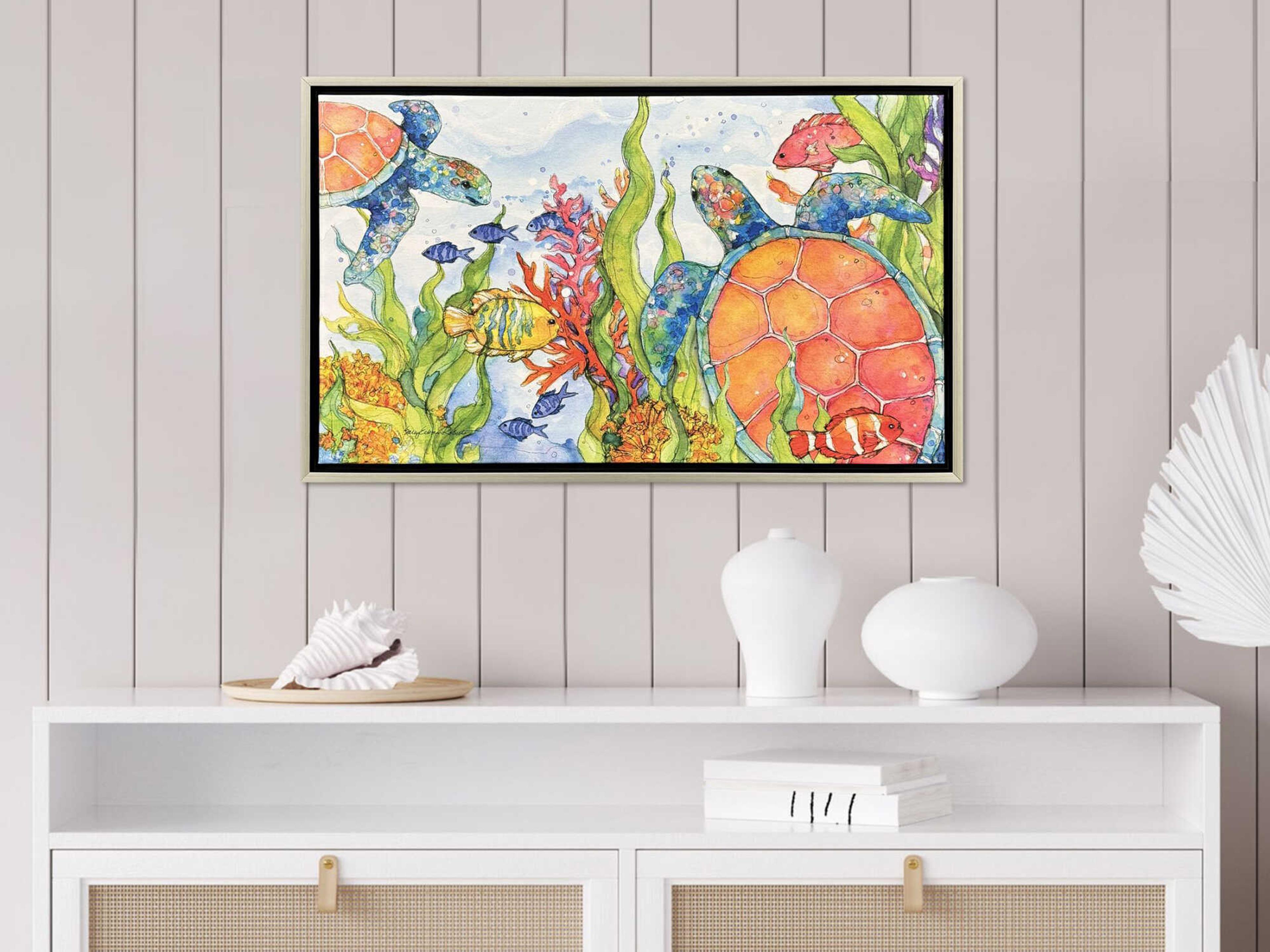 Paragon Animals Under the Sea Canvas Wall Art
