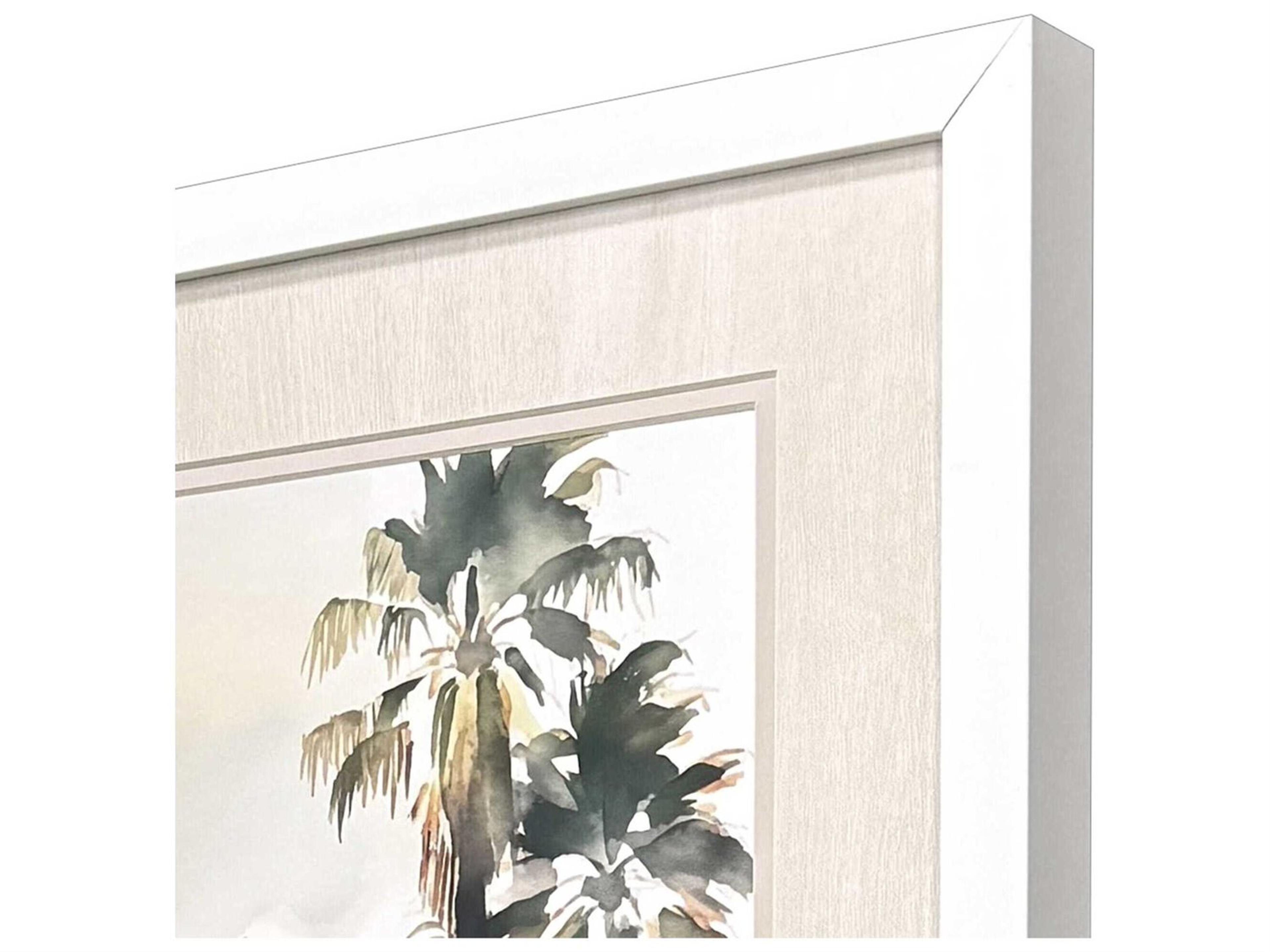 Paragon Waterside Boho Beachy Green Wall Art