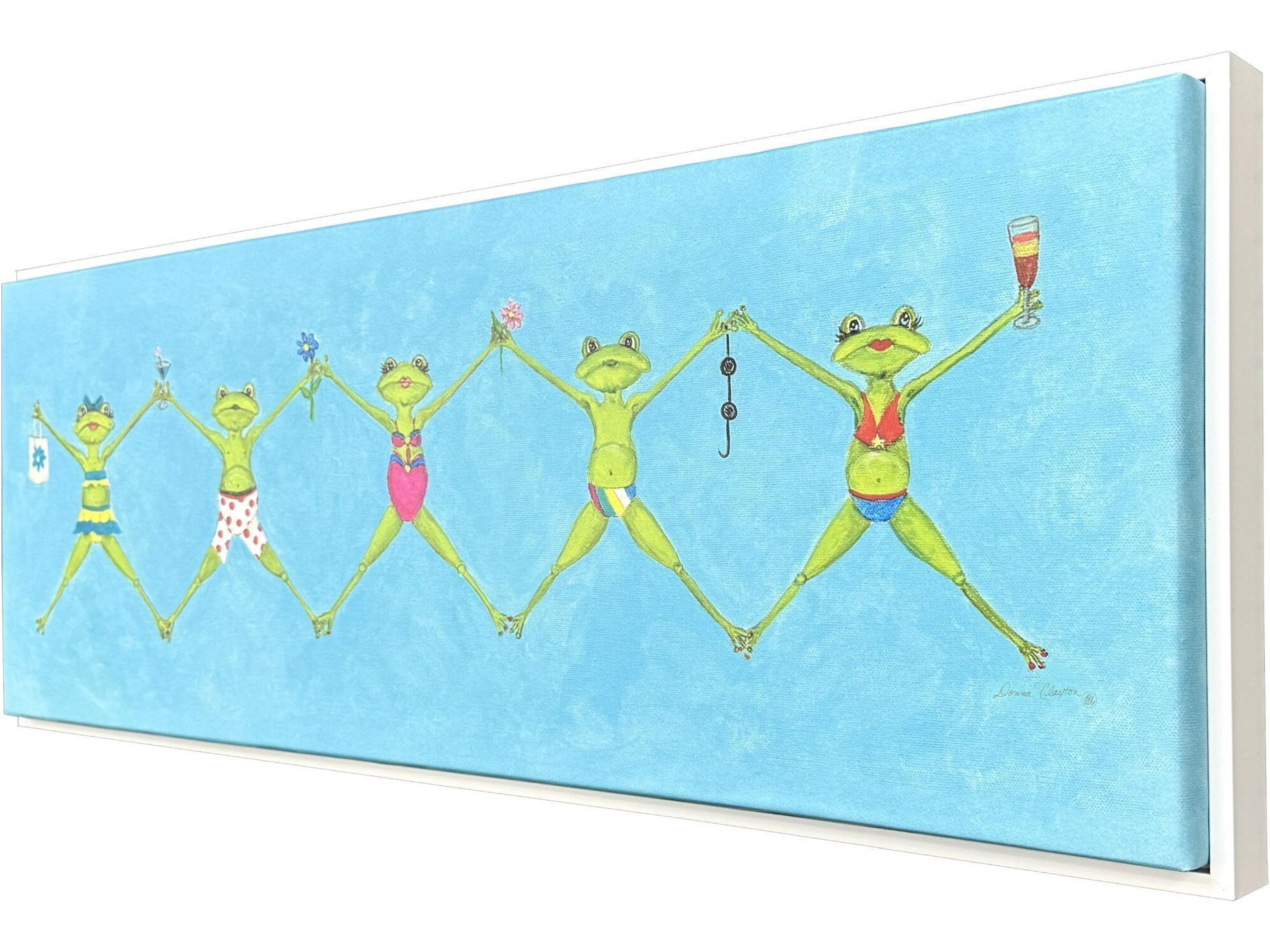 Paragon Froggy Beach Party Canvas