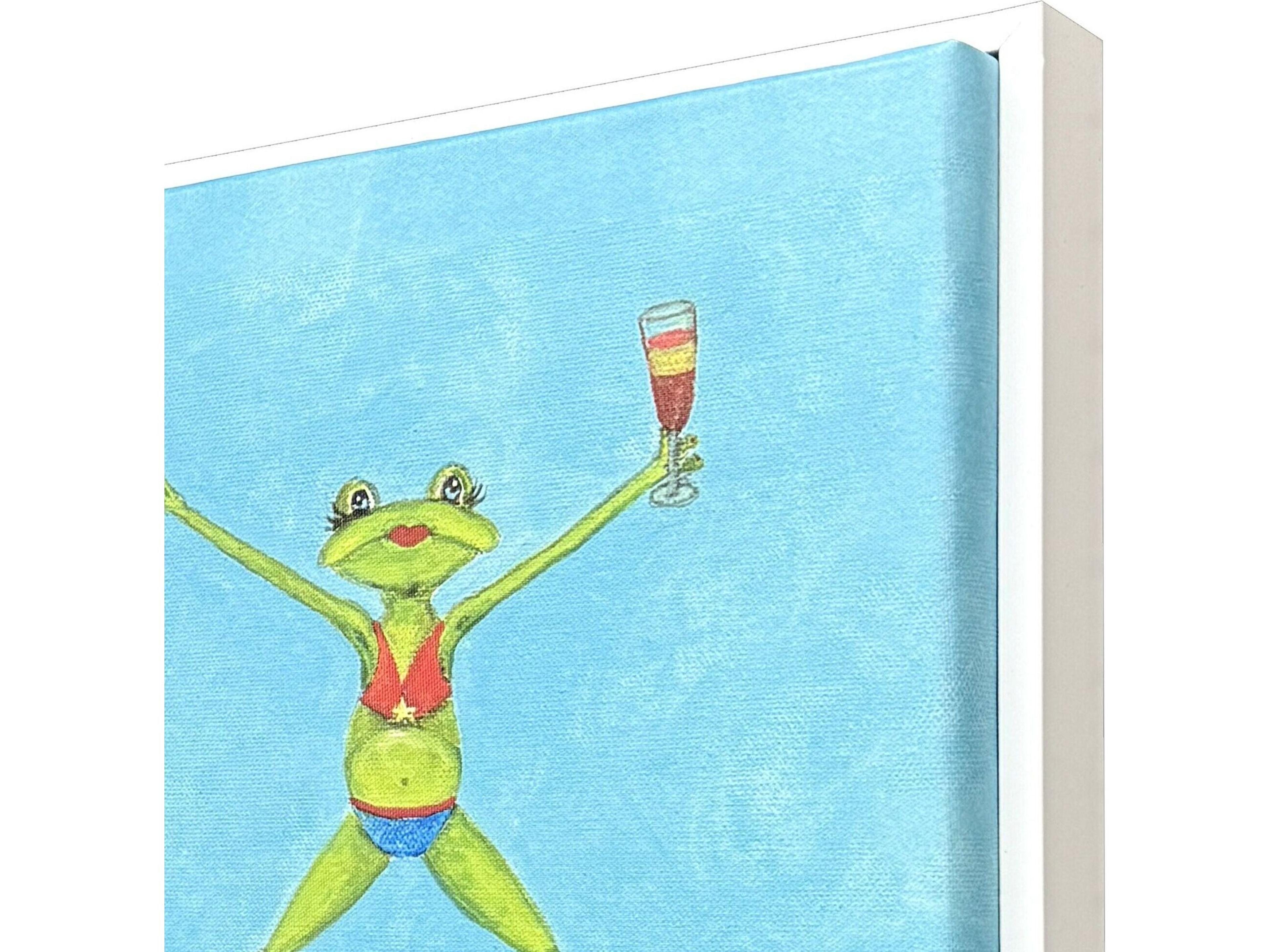 Paragon Froggy Beach Party Canvas